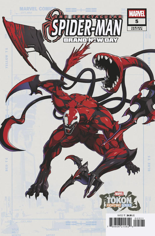 SPECTACULAR SPIDER-MAN: BRAND NEW DAY #5 MARVEL TOKON: FIGHTING SOULS VARIANT