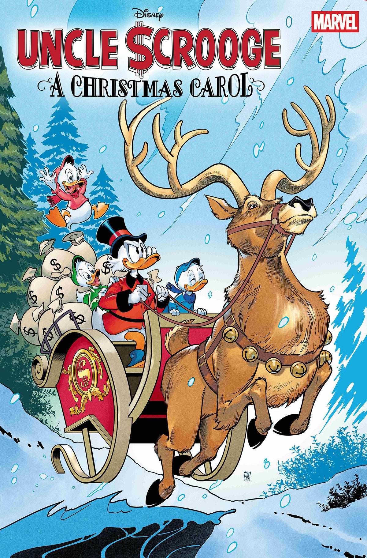 UNCLE SCROOGE: A CHRISTMAS CAROL #1 PACO MEDINA 1:25 VARIANT