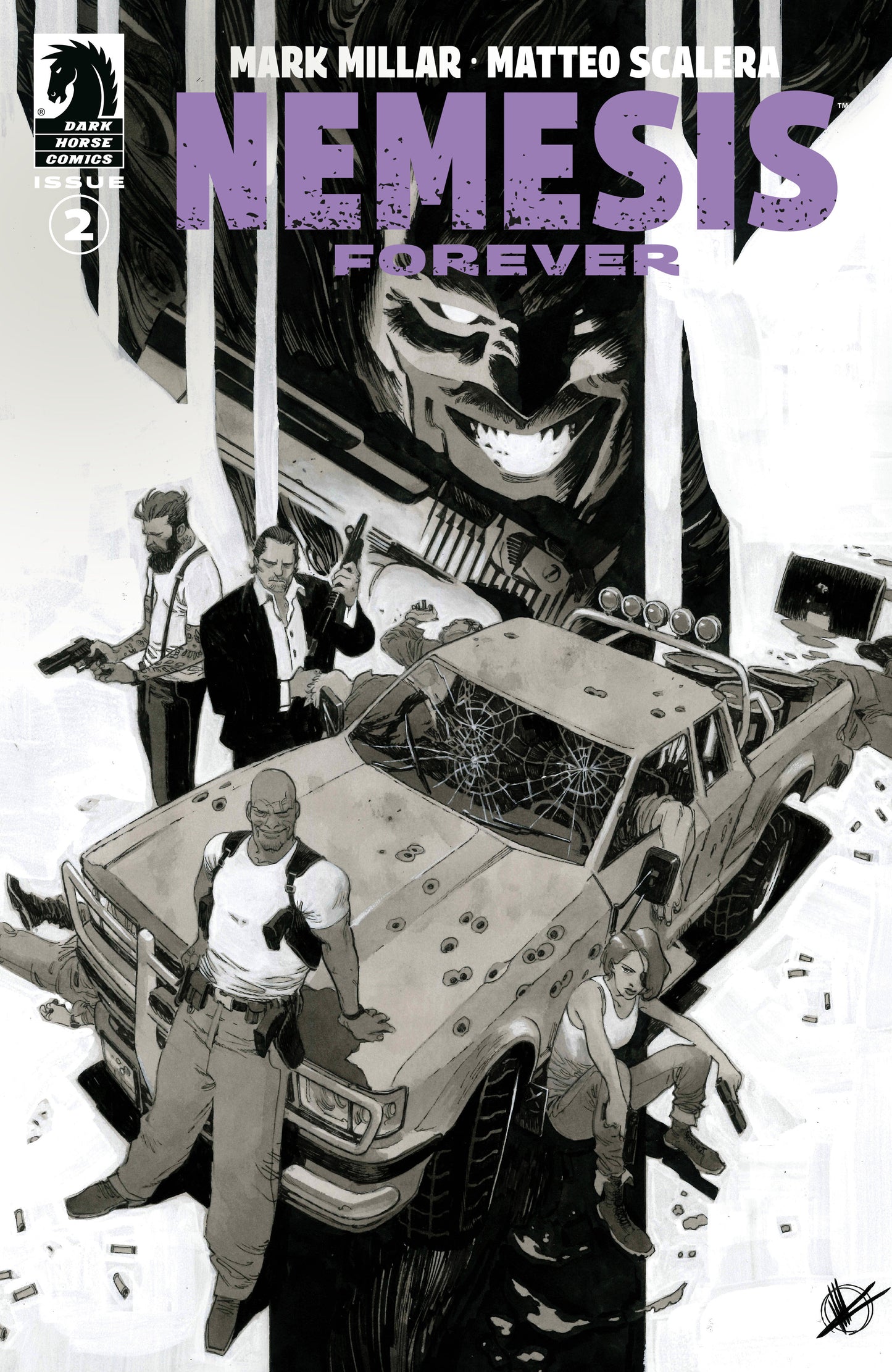 NEMESIS FOREVER #2 (CVR B) (B&W) (MATTEO SCALERA)