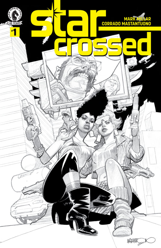 STAR-CROSSED #1 (CVR B) (B&W) (CORRADO MASTANTUONO)