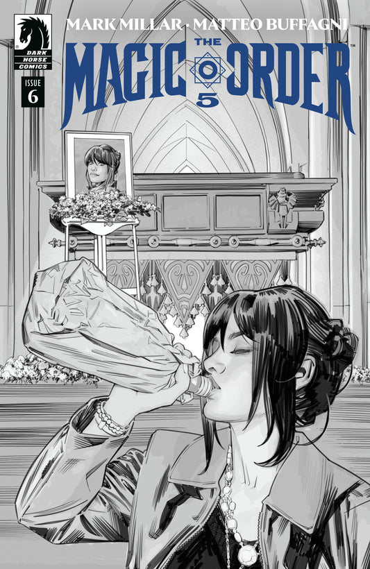 THE MAGIC ORDER 5 #6 (CVR B) (B&W) (MATTEO BUFFAGNI)
