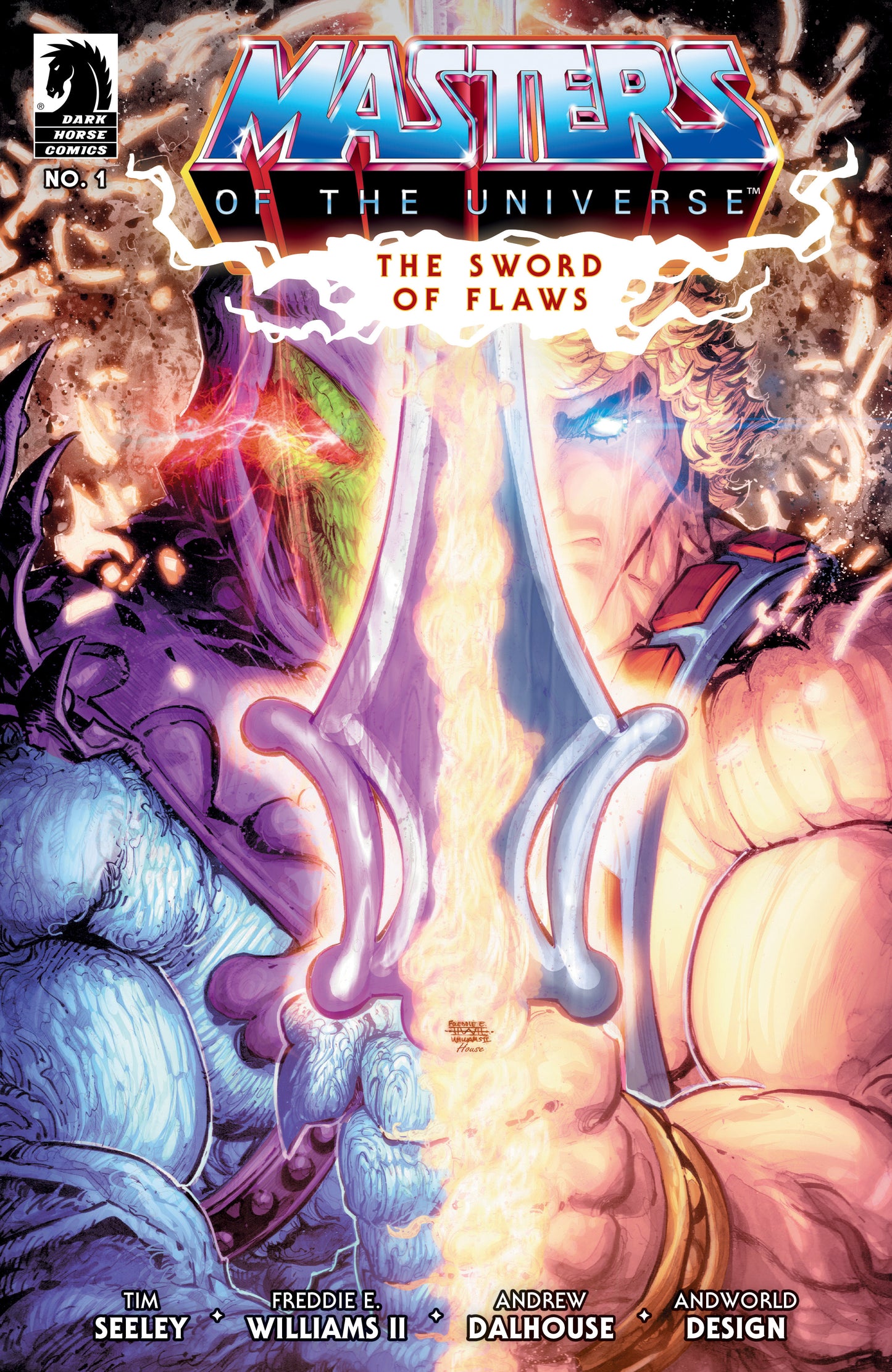 HE-MAN AND THE MASTERS OF THE UNIVERSE #1: THE SWORD OF FLAWS PART 1 (CVR A) (FREDDIE WILLIAMS II)