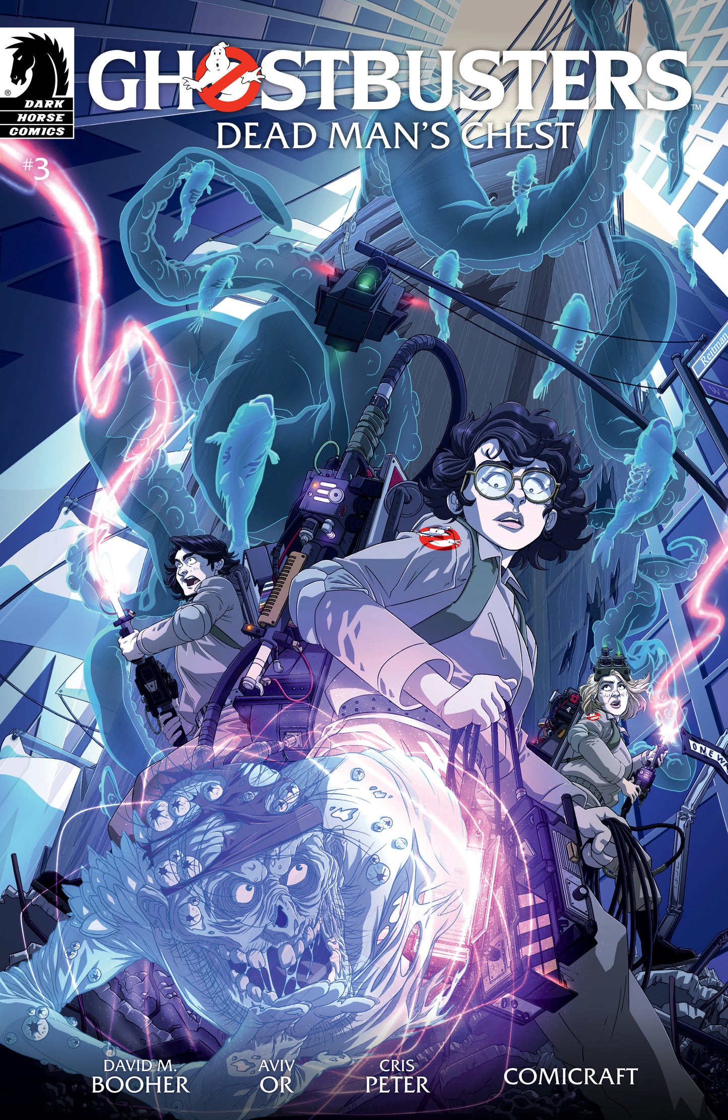 GHOSTBUSTERS: DEAD MAN'S CHEST #3 (CVR B) (JOHN YURCABA)
