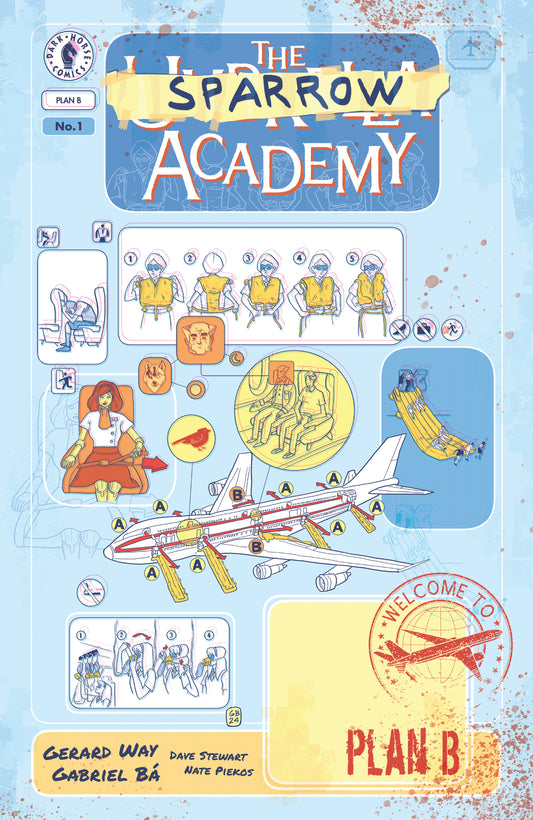 THE UMBRELLA ACADEMY: PLAN B #1 (CVR A) (GABRIEL BÁ)