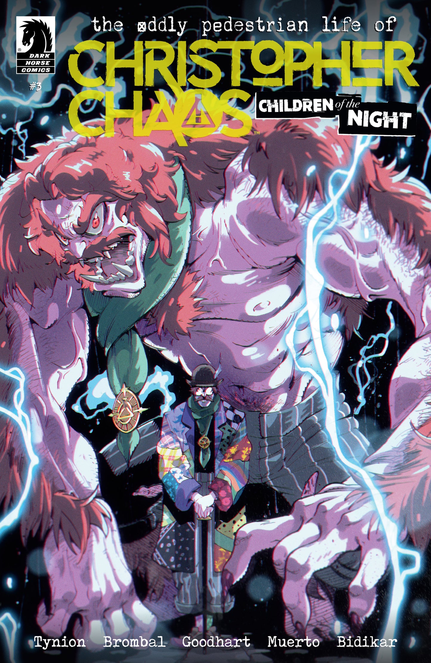 THE ODDLY PEDESTRIAN LIFE OF CHRISTOPHER CHAOS: CHILDREN OF THE NIGHT #3 (CVR B) (RICARDO LÓPEZ ORTIZ)