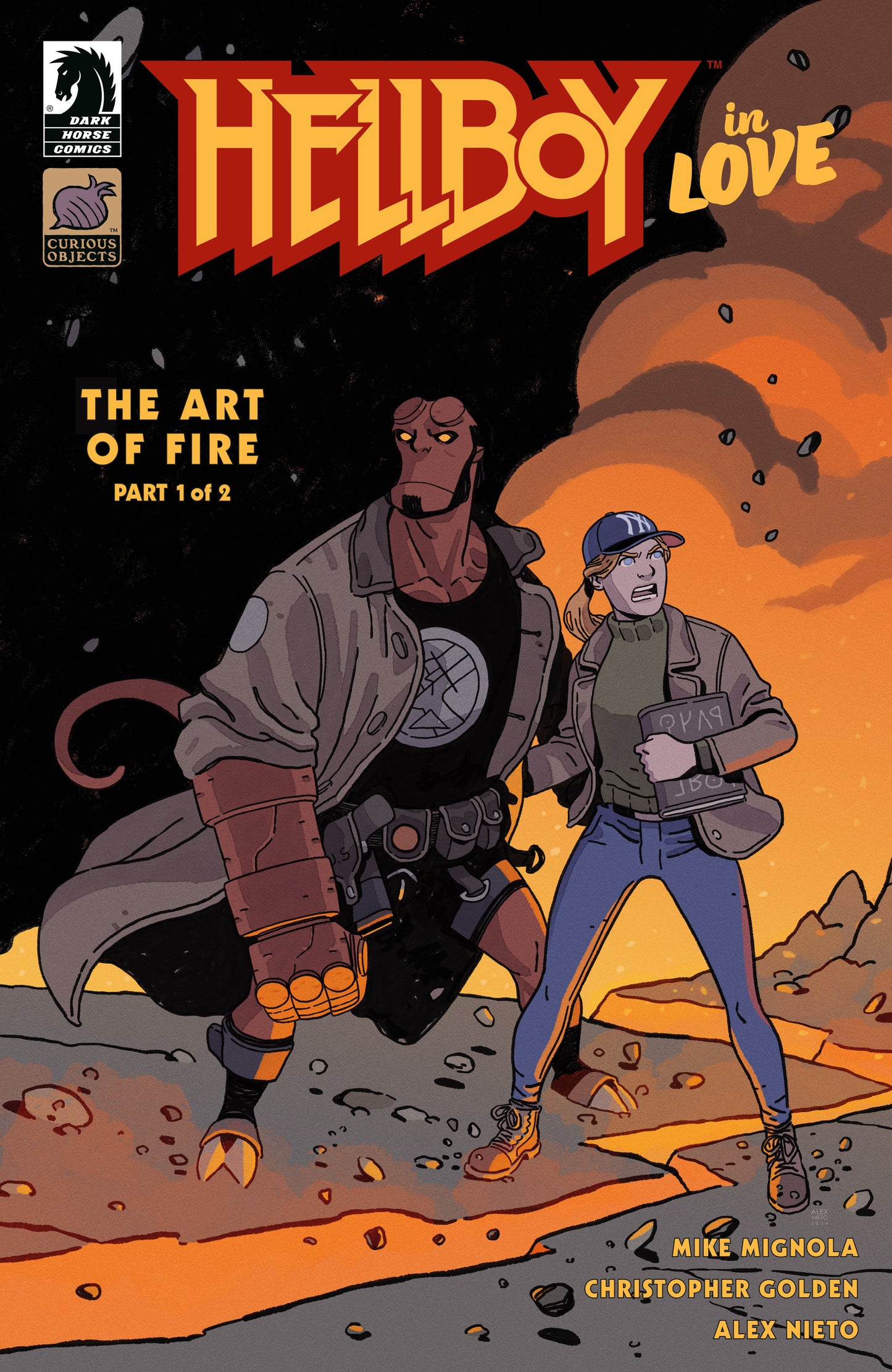 HELLBOY IN LOVE: THE ART OF FIRE #1 (CVR A) (ALEX NIETO)