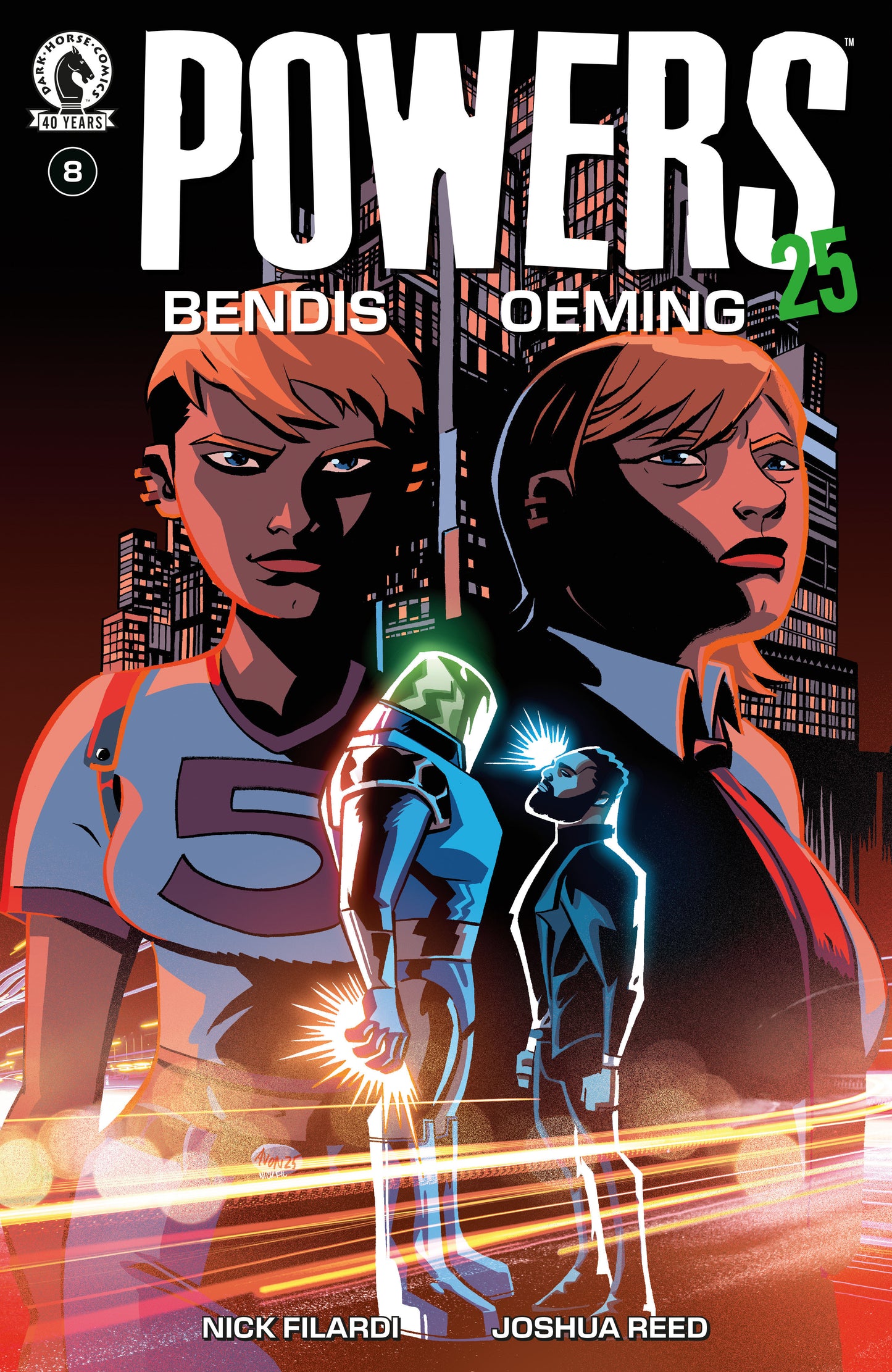 POWERS 25 #8 (CVR A) (MICHAEL AVON OEMING)