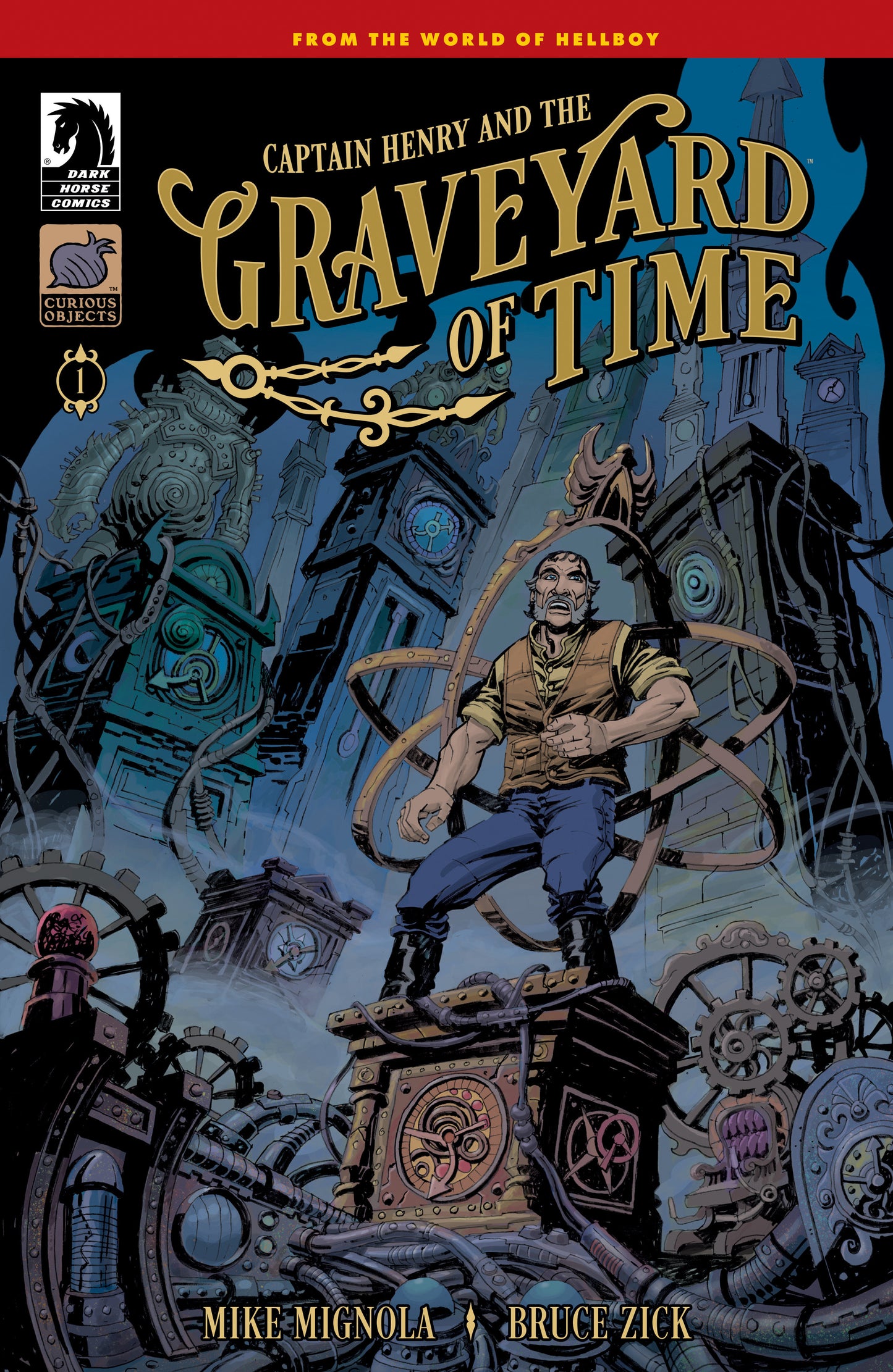 CAPTAIN HENRY AND THE GRAVEYARD OF TIME #1 (CVR A) (BRUCE ZICK)