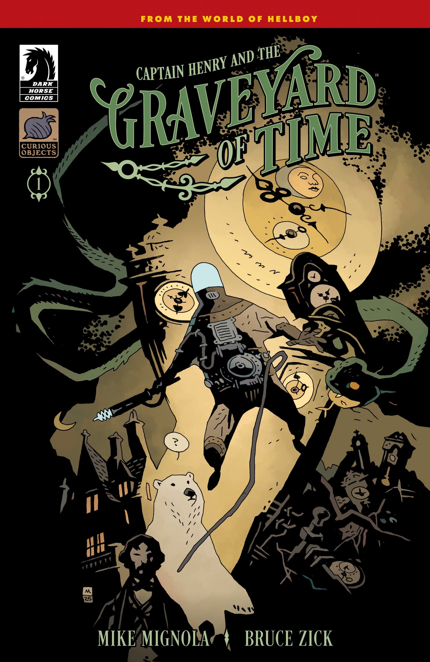 CAPTAIN HENRY AND THE GRAVEYARD OF TIME #1 (CVR B) (MIKE MIGNOLA)