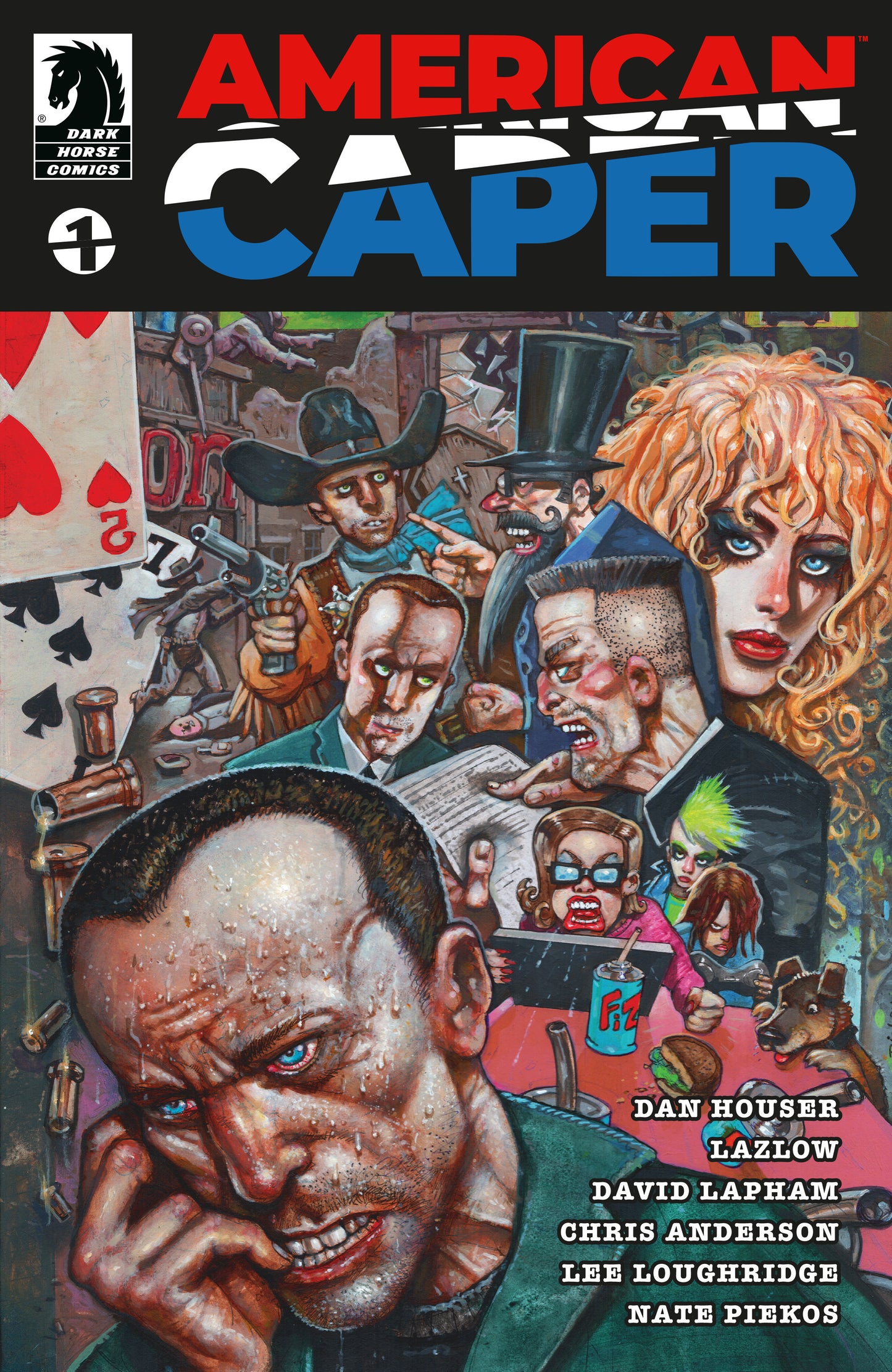 AMERICAN CAPER #1 (CVR B) (SIMON BISLEY)