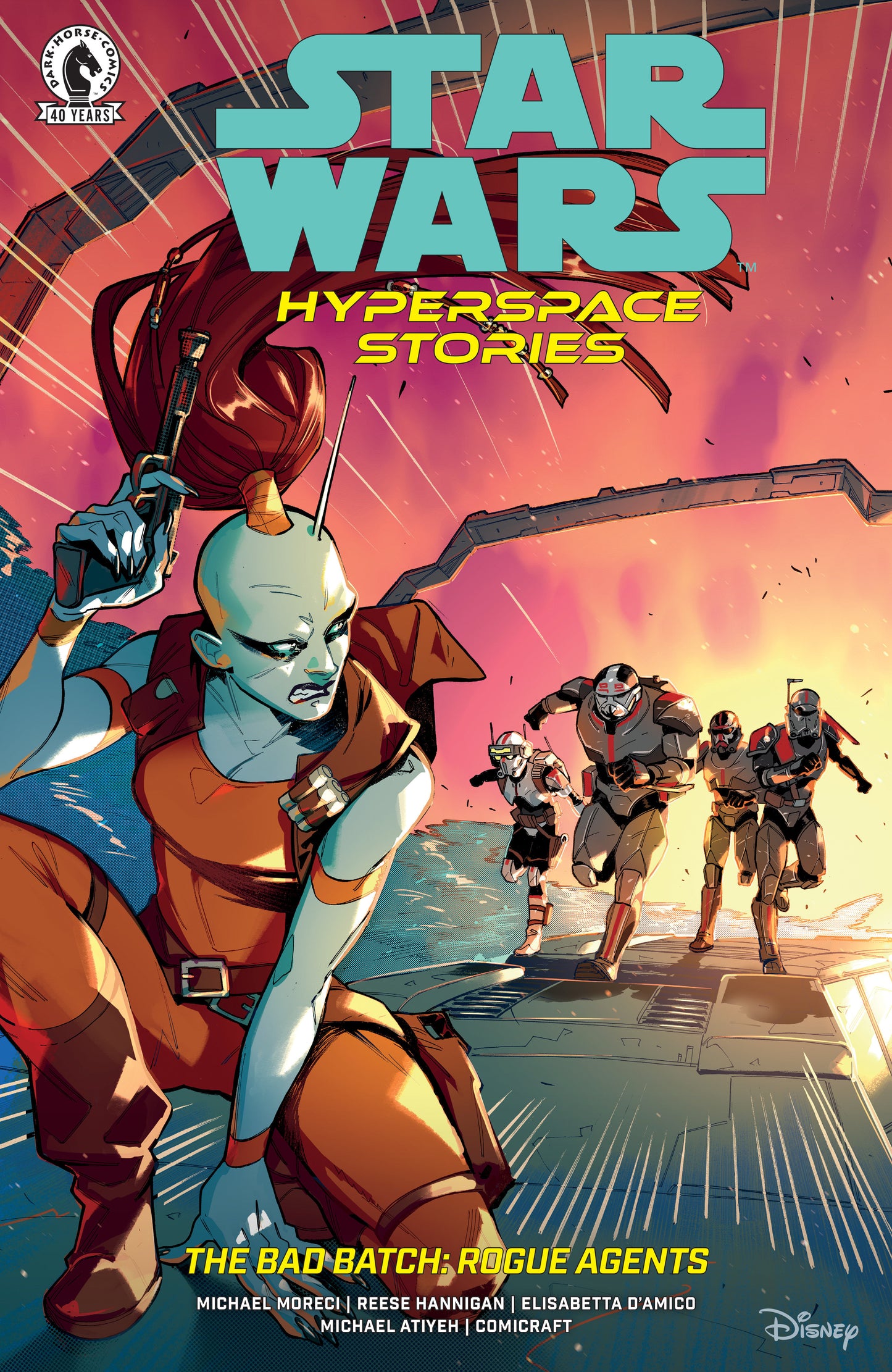 STAR WARS: HYPERSPACE STORIES: THE BAD BATCH--ROGUE AGENTS #4 (CVR A) (VALERIA FAVOCCIA)