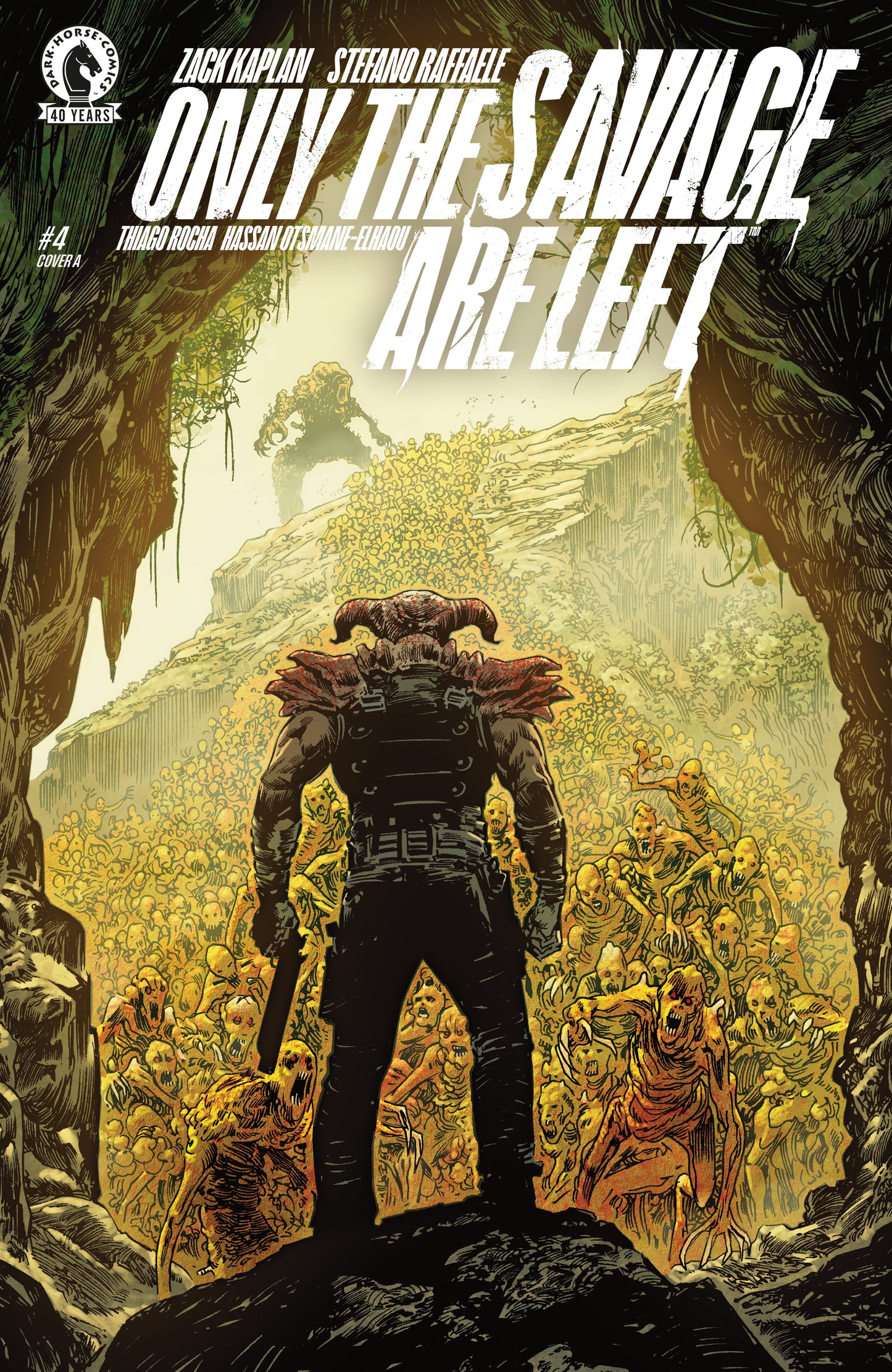 ONLY THE SAVAGE ARE LEFT #4 (CVR A) (STEFANO RAFFAELE)
