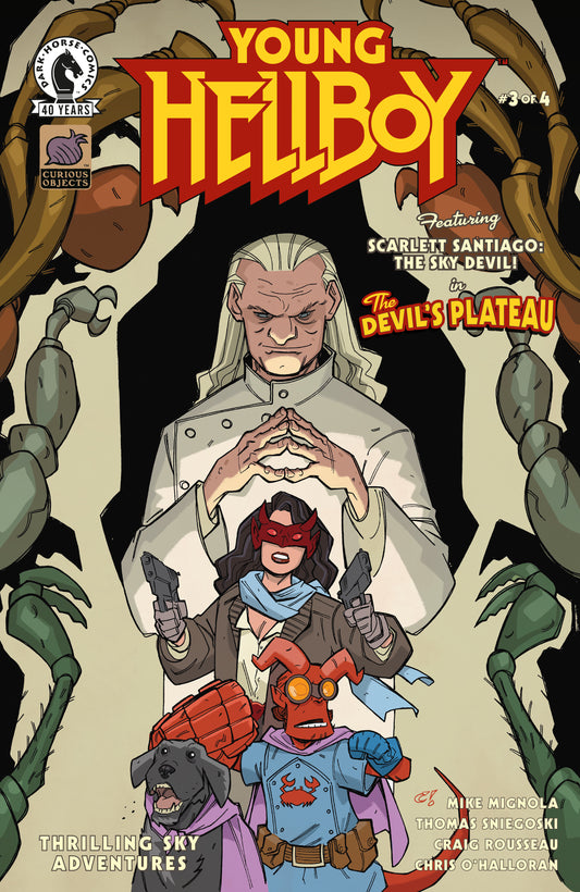 YOUNG HELLBOY: THRILLING SKY ADVENTURES #3 (CVR A) (CRAIG ROUSSEAU)