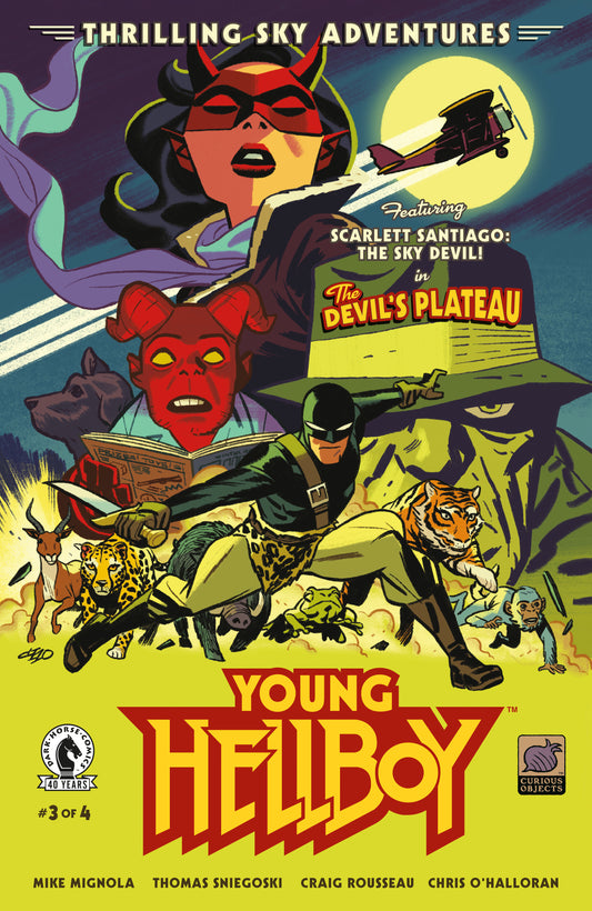 YOUNG HELLBOY: THRILLING SKY ADVENTURES #3 (CVR B) (MICHAEL CHO)