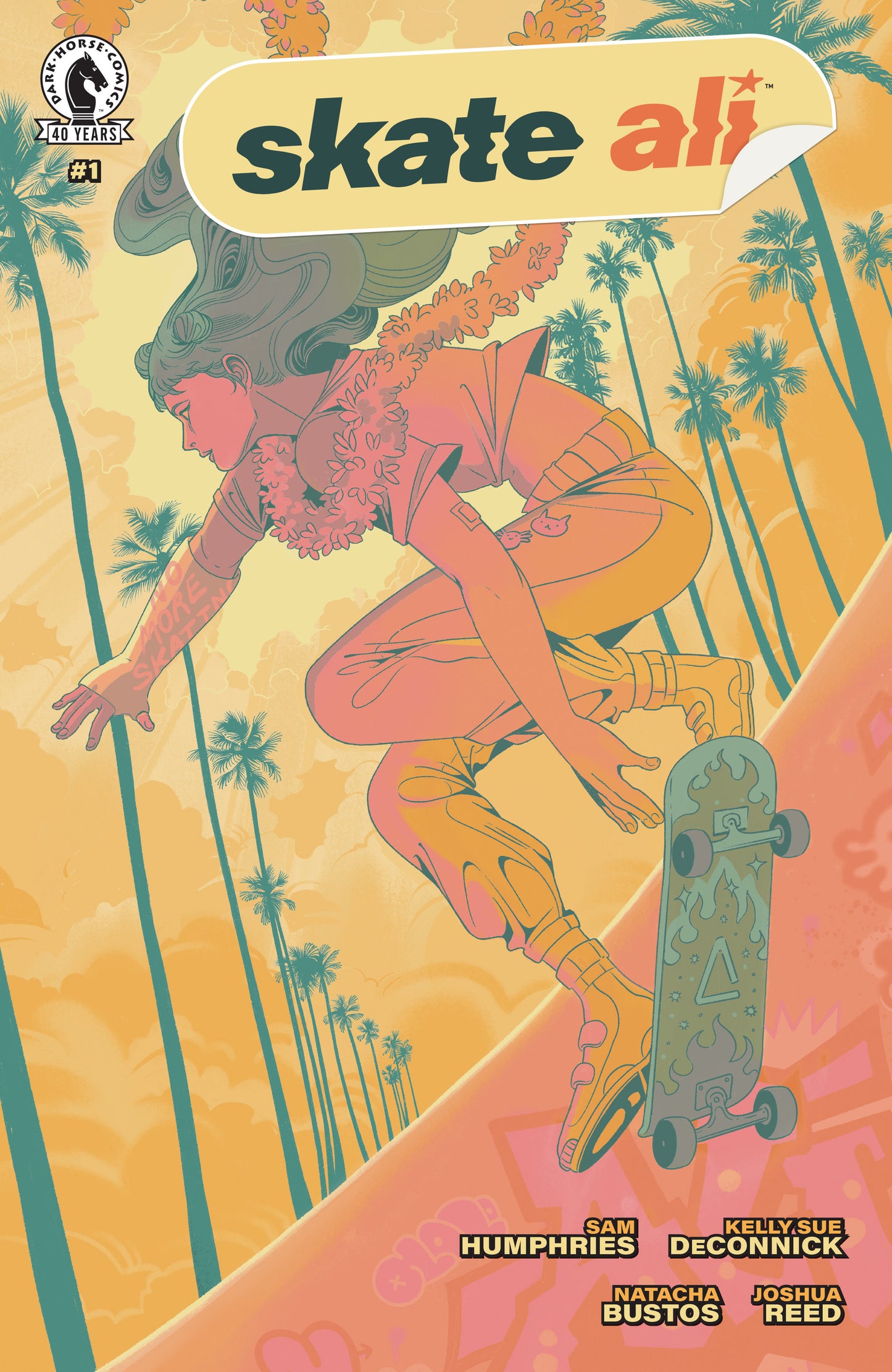 SKATE ALI #1 (CVR F) (ROSEMARY VALERO-O'CONNELL)