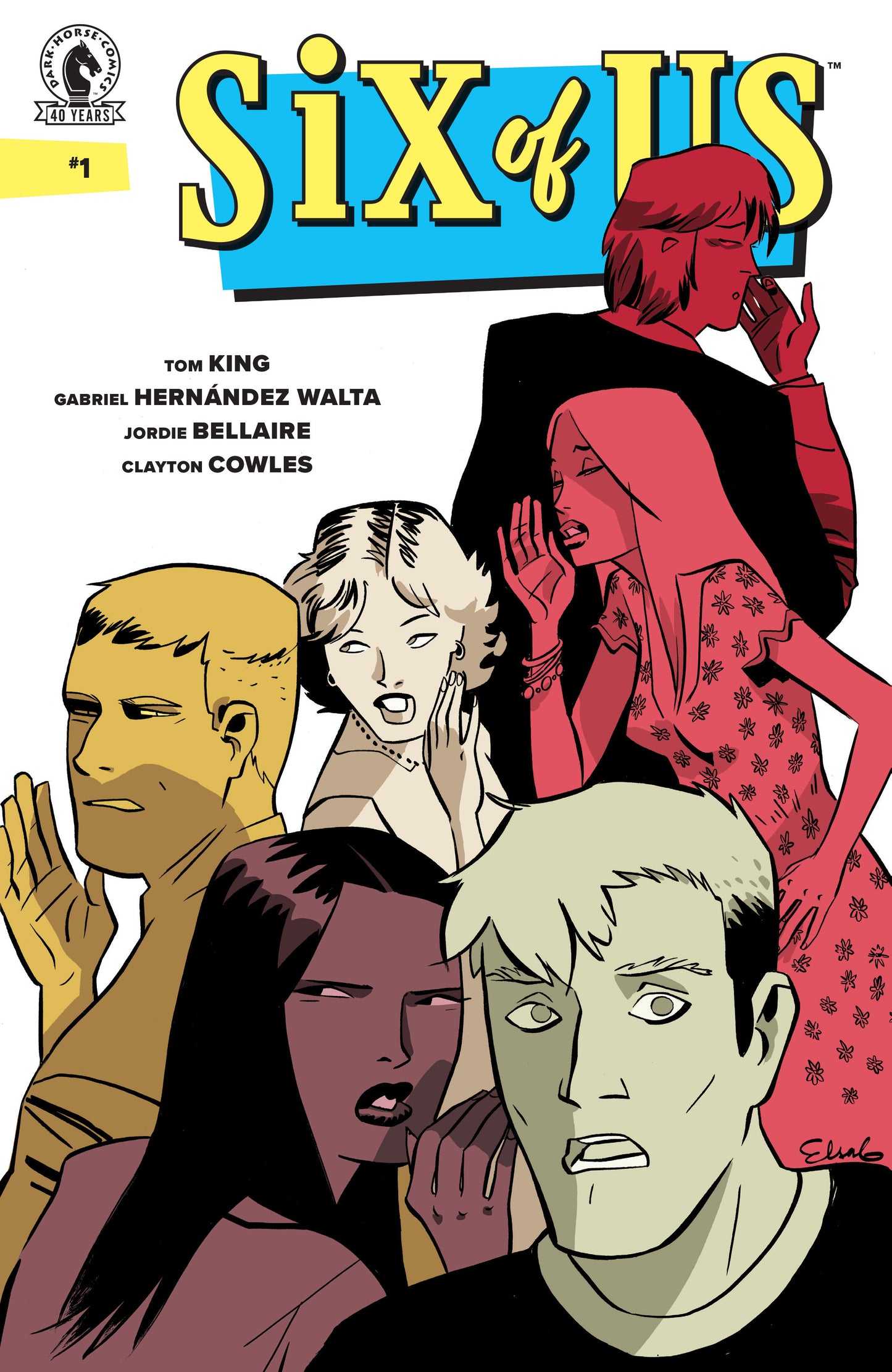 SIX OF US #1 (CVR C) (ELSA CHARRETIER)