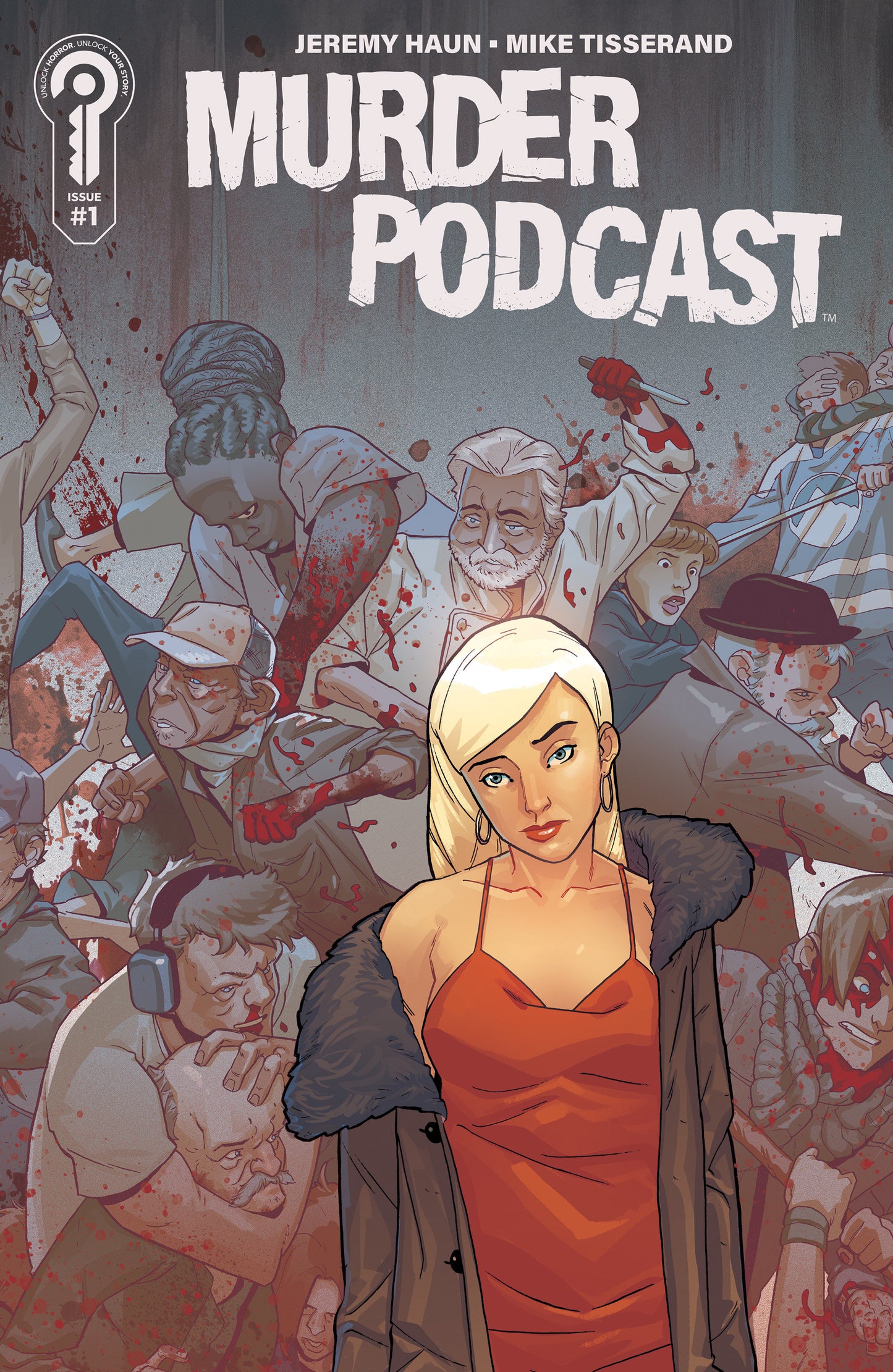 MURDER PODCAST #1 CONNECTED COVER B MIKE TISSERAND
