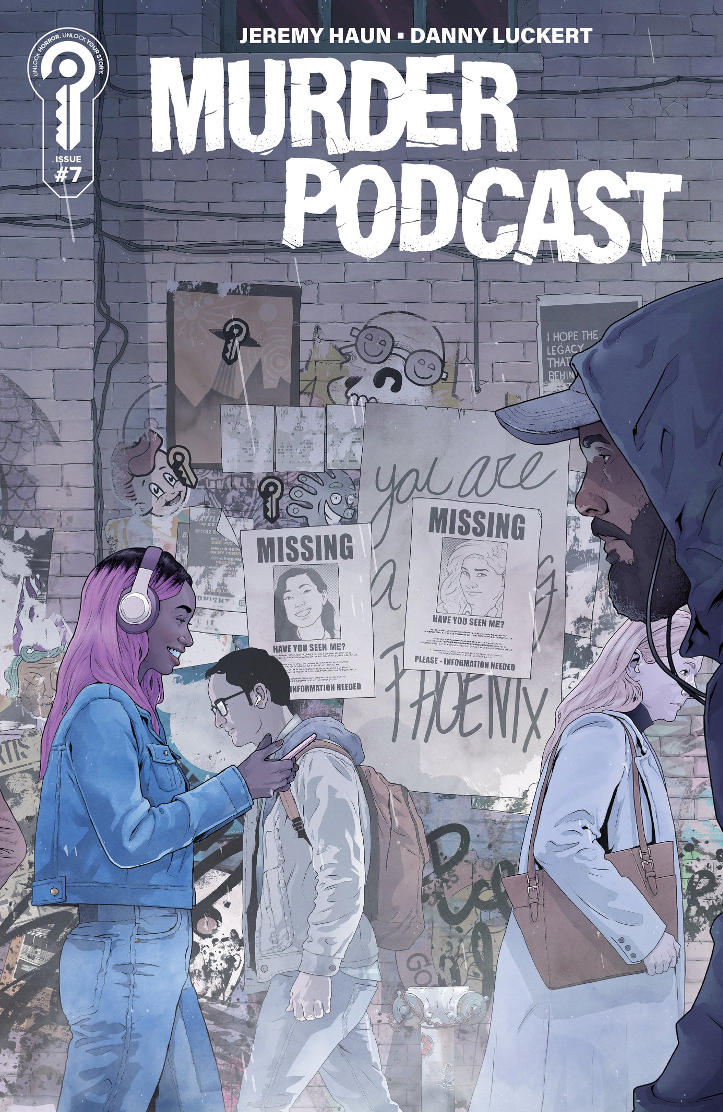 MURDER PODCAST #7 COVER B DANNY LUCKERT