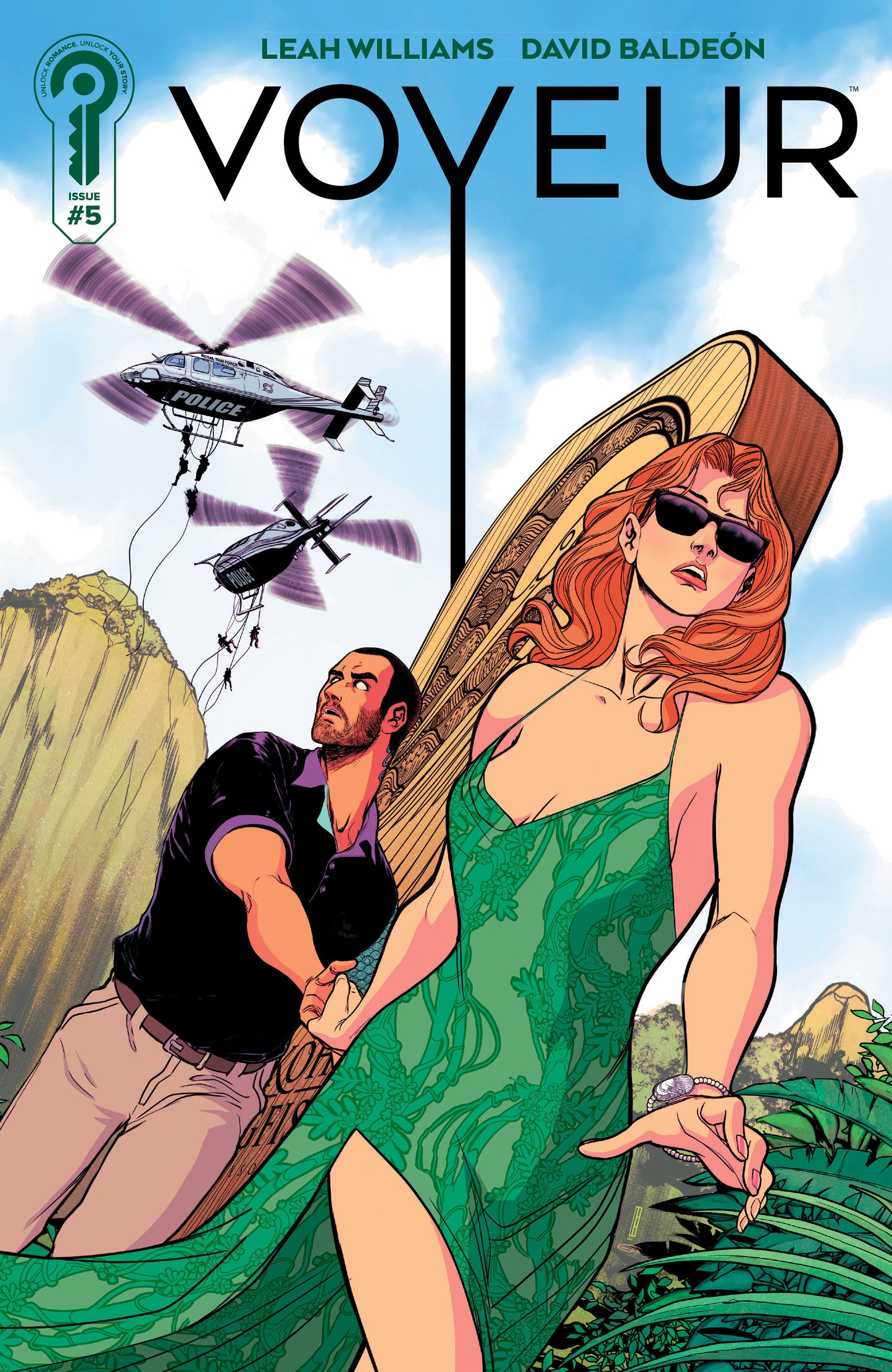 VOYEUR #5 COVER B DAVID BALDEÓN