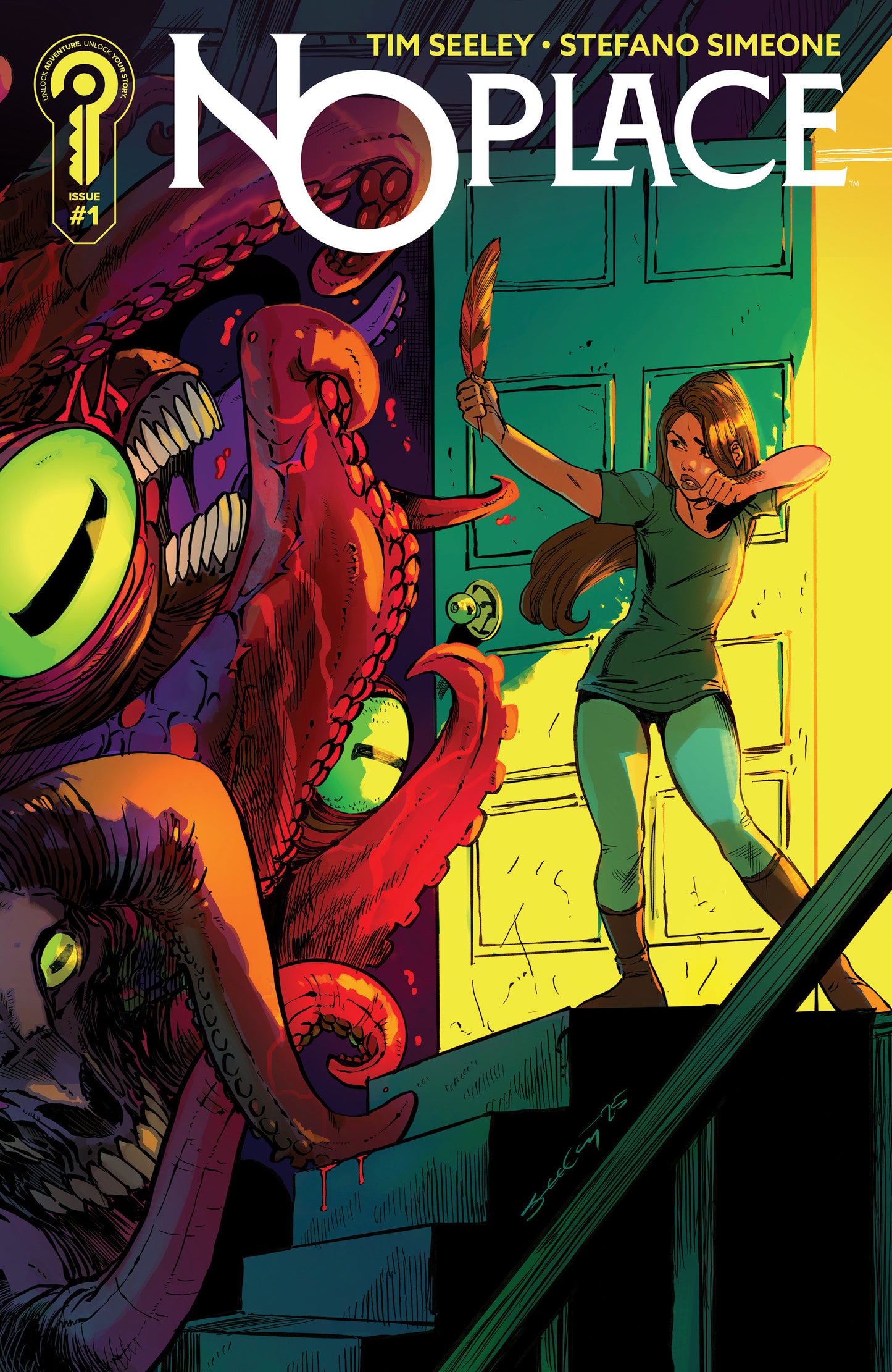 NO PLACE #1 COVER B TIM SEELEY