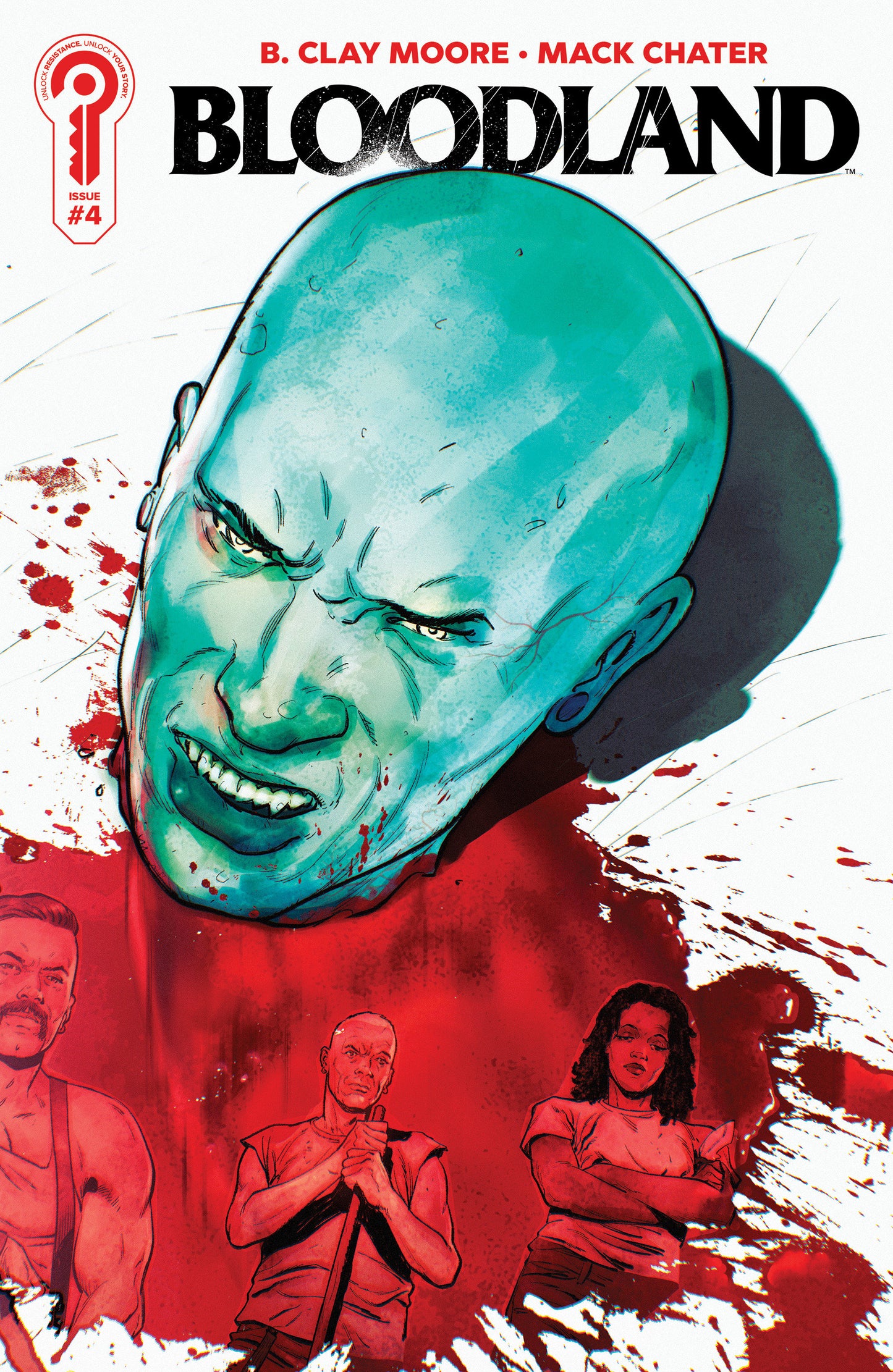 BLOODLAND #4 COVER A MACK CHATER