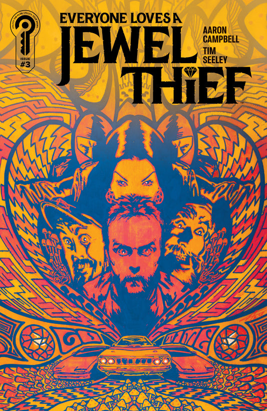EVERYONE LOVES A JEWEL THIEF #3 COVER A AARON CAMPBELL