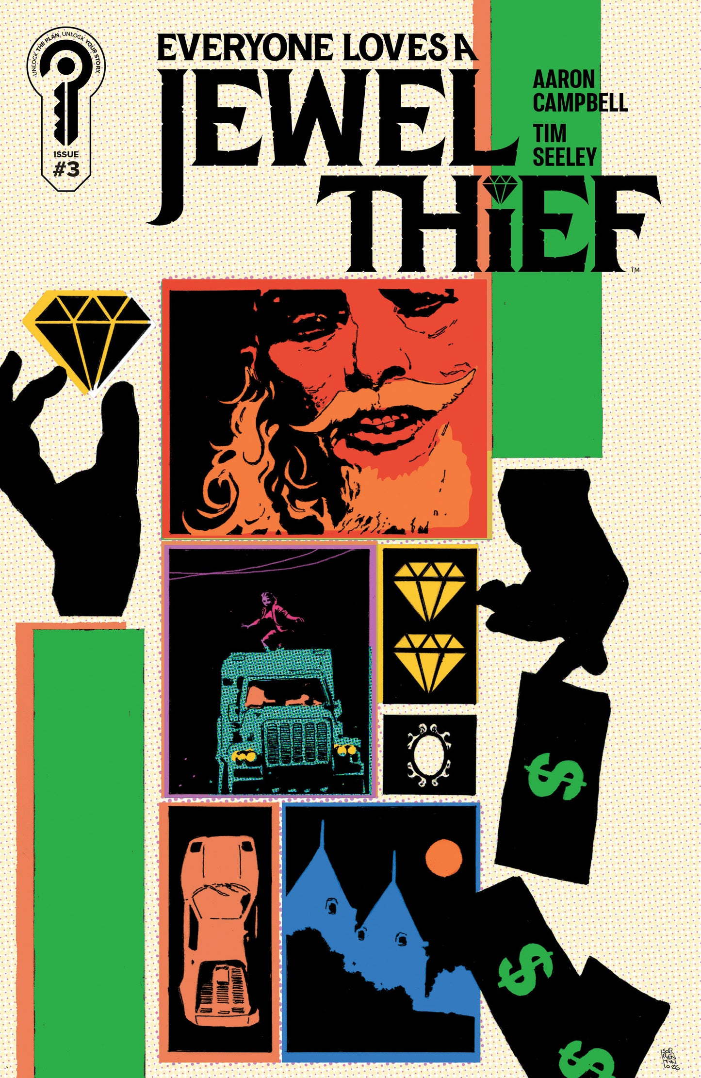 EVERYONE LOVES A JEWEL THIEF #3 COVER B ANDREA SORRENTINO