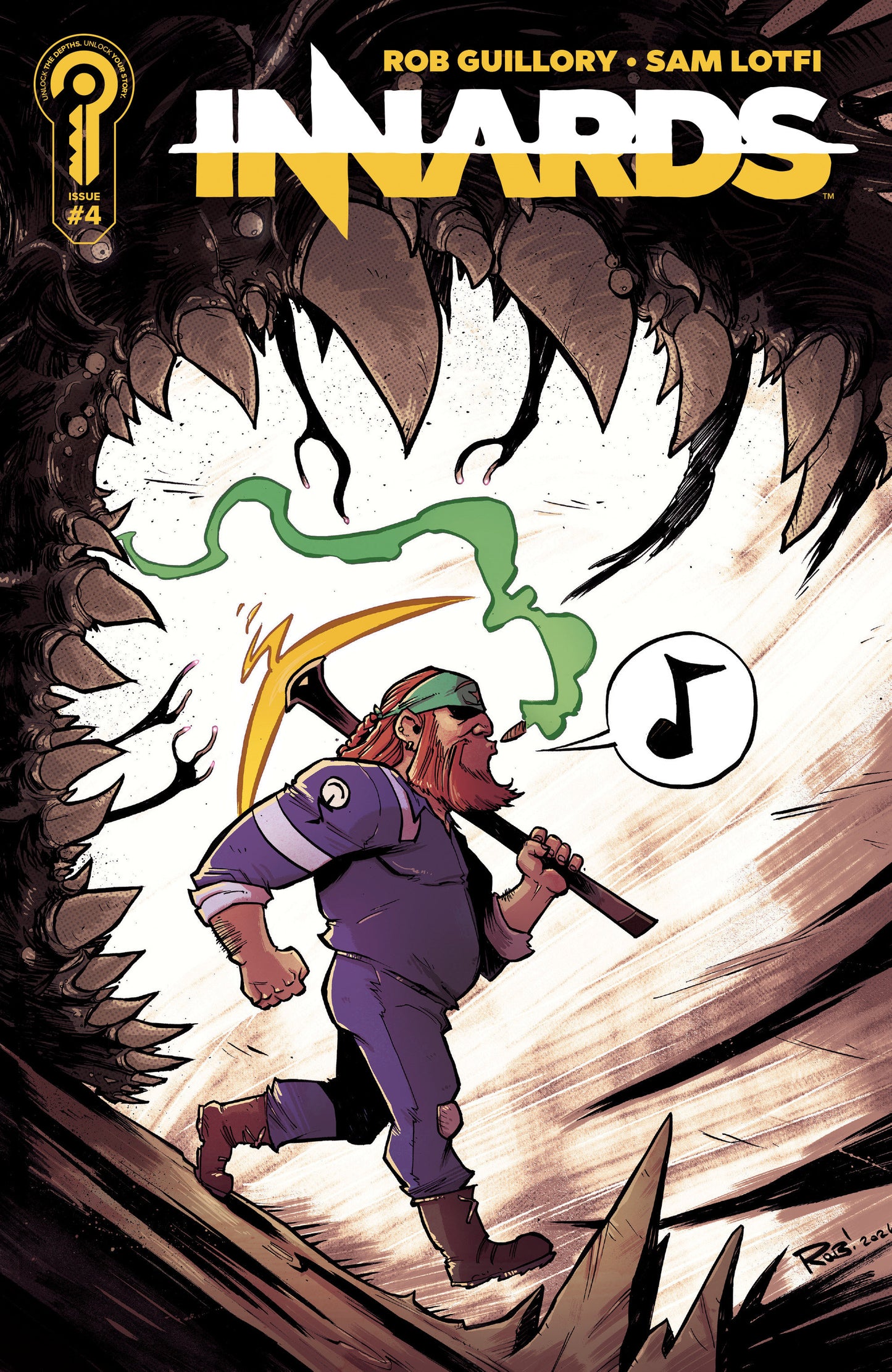 INNARDS #4 COVER B ROB GUILLORY