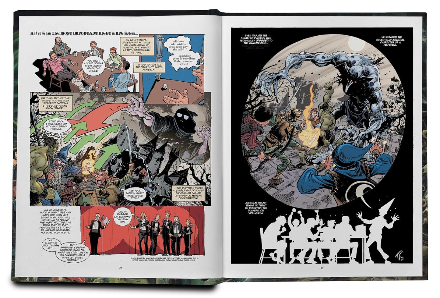 GAMEMASTERS THE COMIC BOOK HISTORY OF ROLEPLAYING GAMES HC
