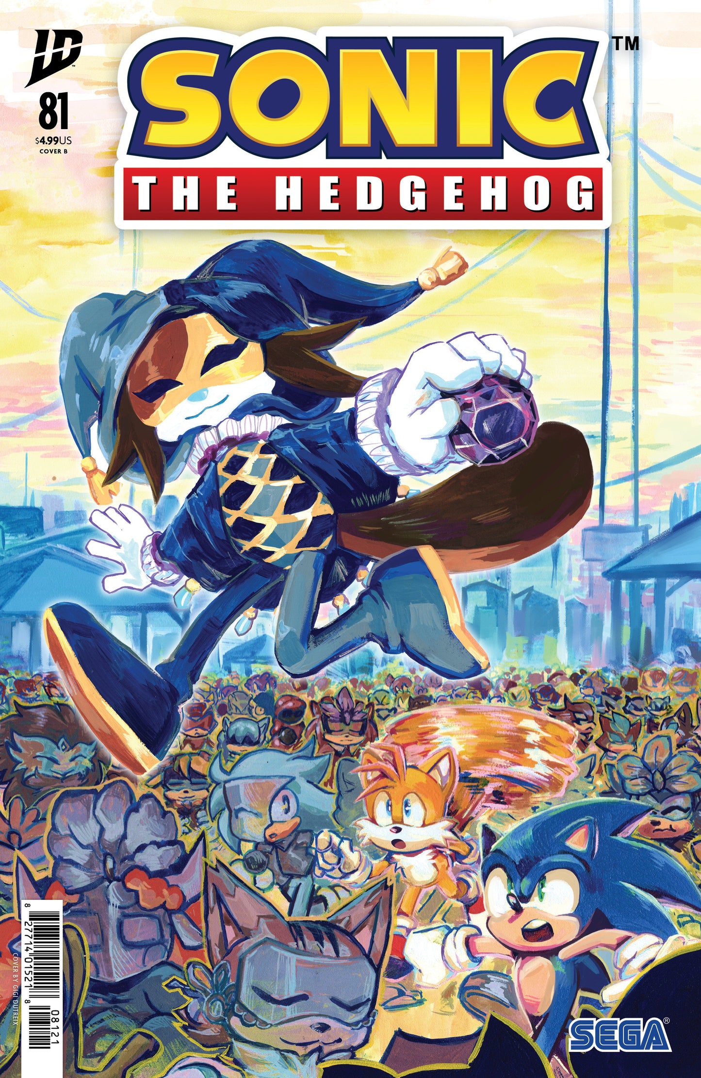 SONIC THE HEDGEHOG #81 VARIANT B (DUTREIX)