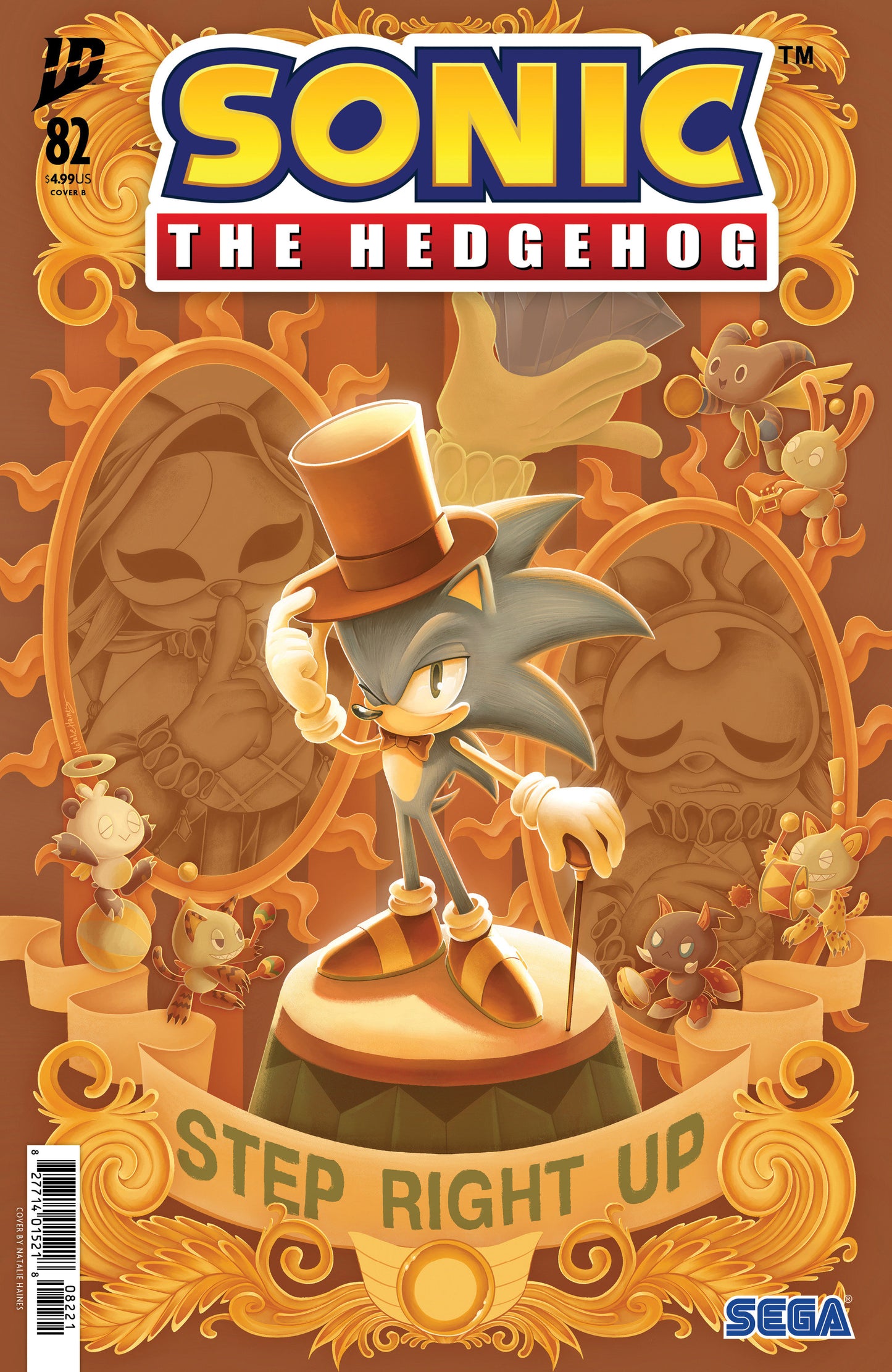 SONIC THE HEDGEHOG #82 VARIANT B (HAINES)