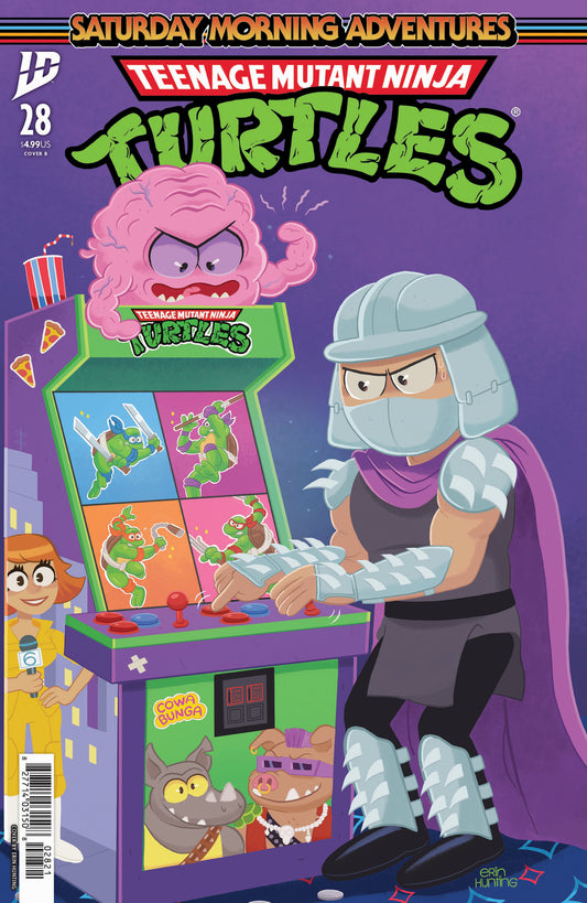 TEENAGE MUTANT NINJA TURTLES: SATURDAY MORNING ADVENTURES #28 VARIANT B (HUNTING)