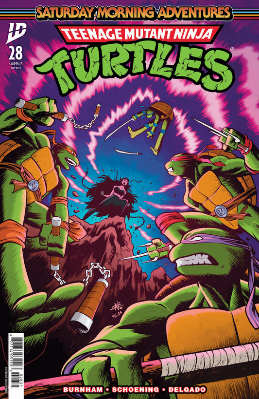 TEENAGE MUTANT NINJA TURTLES: SATURDAY MORNING ADVENTURES #28 VARIANT C (NEO)