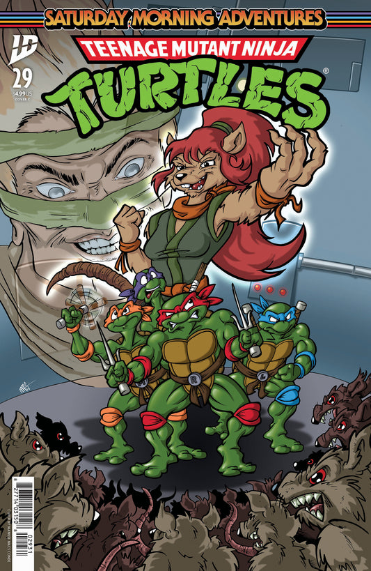 TEENAGE MUTANT NINJA TURTLES: SATURDAY MORNING ADVENTURES #29 VARIANT C (CONDE)