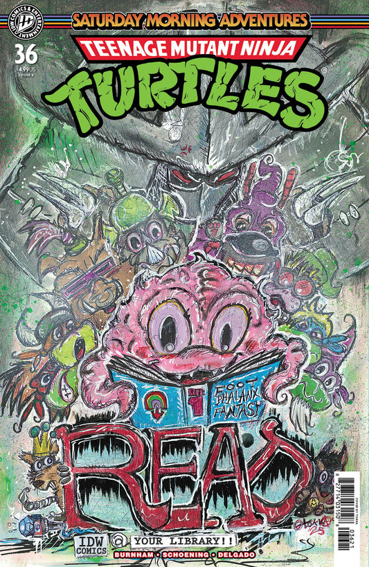 TEENAGE MUTANT NINJA TURTLES: SATURDAY MORNING ADVENTURES #36 VARIANT B (TOKKA)