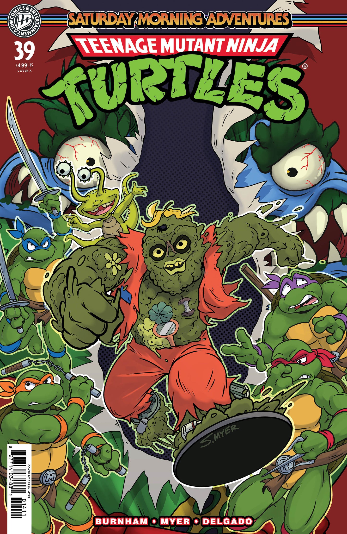 TEENAGE MUTANT NINJA TURTLES: SATURDAY MORNING ADVENTURES #39 COVER A (MYER)