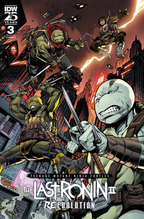TEENAGE MUTANT NINJA TURTLES: THE LAST RONIN II--RE-EVOLUTION #3 COVER A (ESCORZAS)