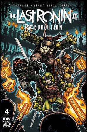 Teenage Mutant Ninja Turtles: The Last Ronin II--Re-Evolution #4 Variant B (Eastman)