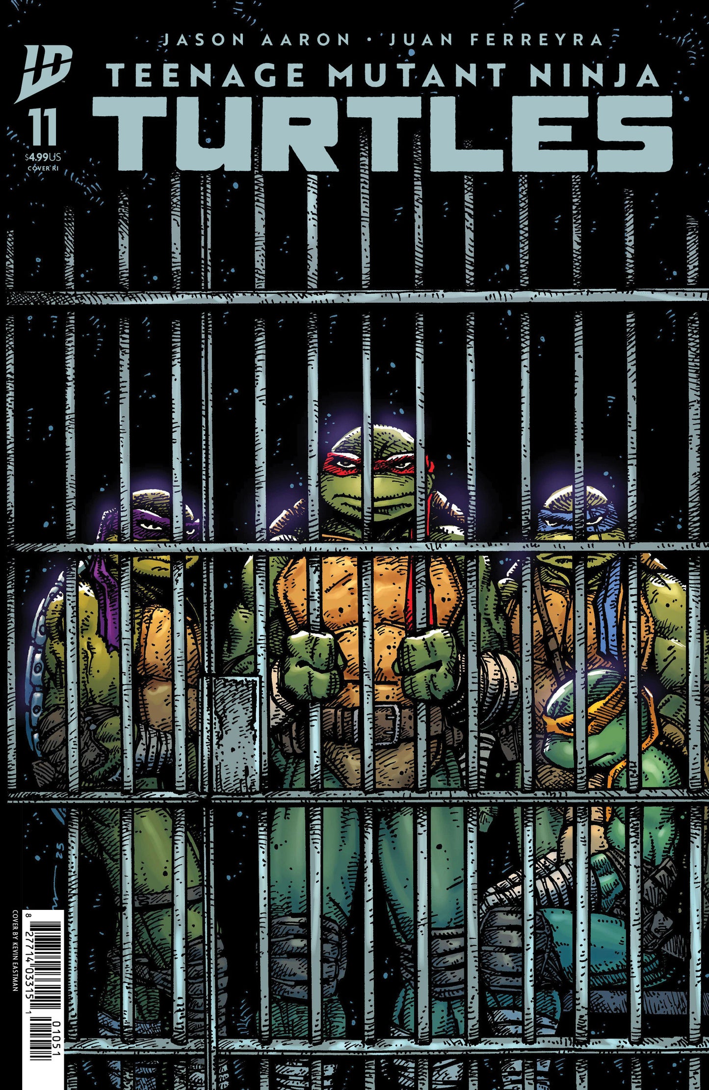 TEENAGE MUTANT NINJA TURTLES #11 VARIANT B (EASTMAN)
