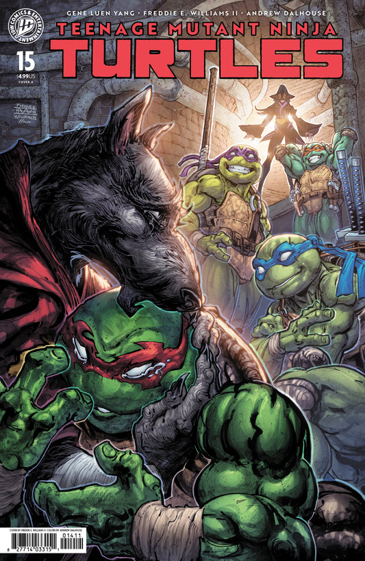 TEENAGE MUTANT NINJA TURTLES #15 COVER A (WILLIAMS II)