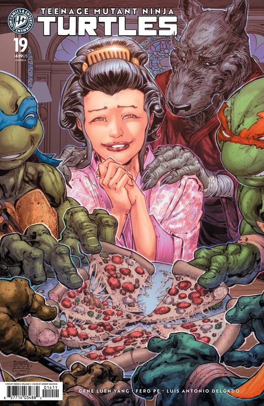 TEENAGE MUTANT NINJA TURTLES #19 COVER A (WILLIAMS II)