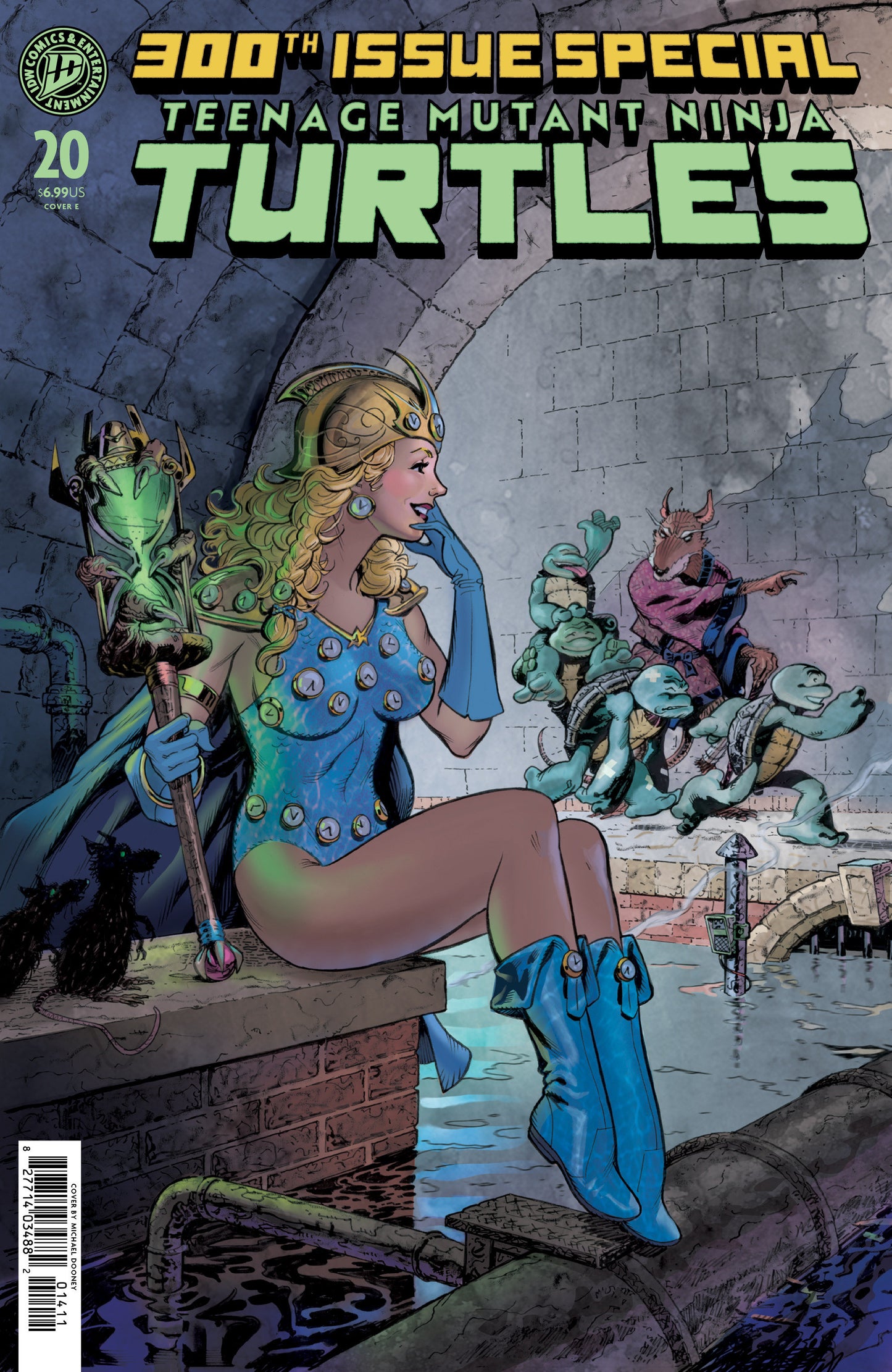 TEENAGE MUTANT NINJA TURTLES #20: 300TH ISSUE SPECIAL VARIANT E (DOONEY)