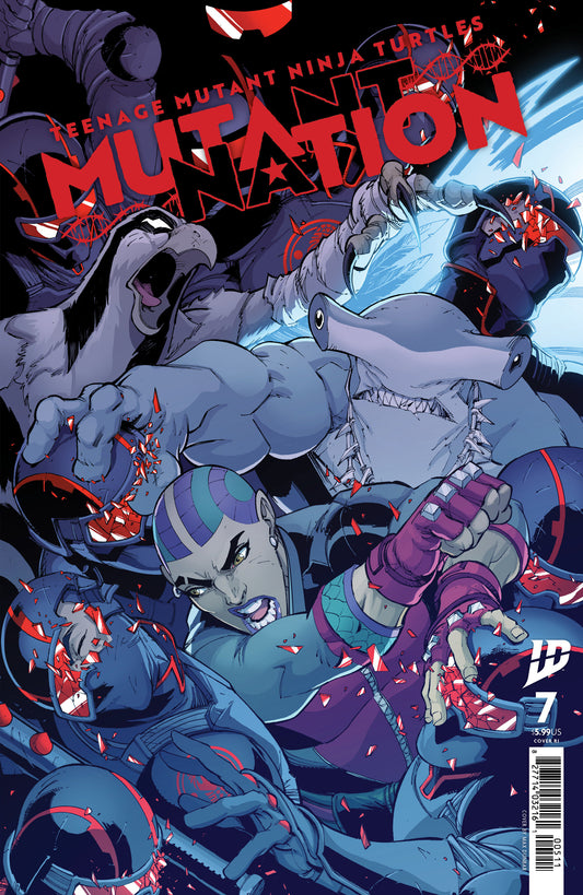 TEENAGE MUTANT NINJA TURTLES: MUTANT NATION #7 VARIANT RI (10) (DUNBAR)