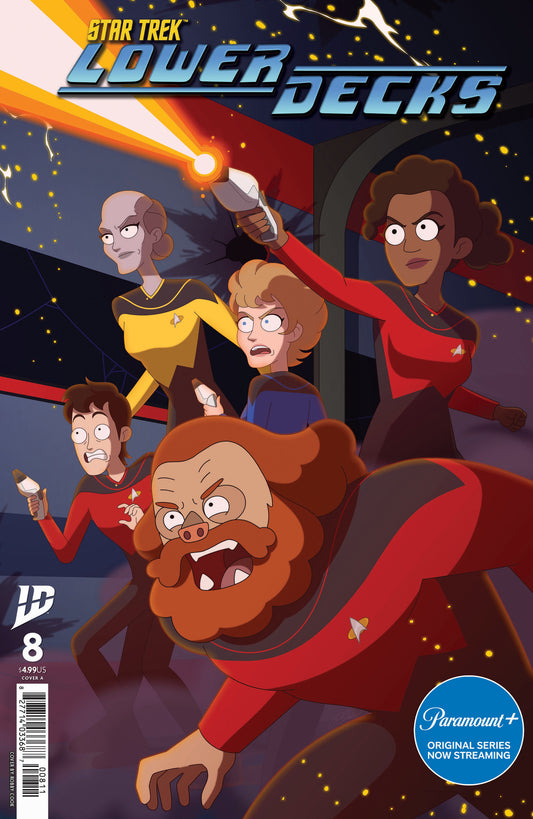 STAR TREK: LOWER DECKS #8 COVER A (ROBBY COOK)