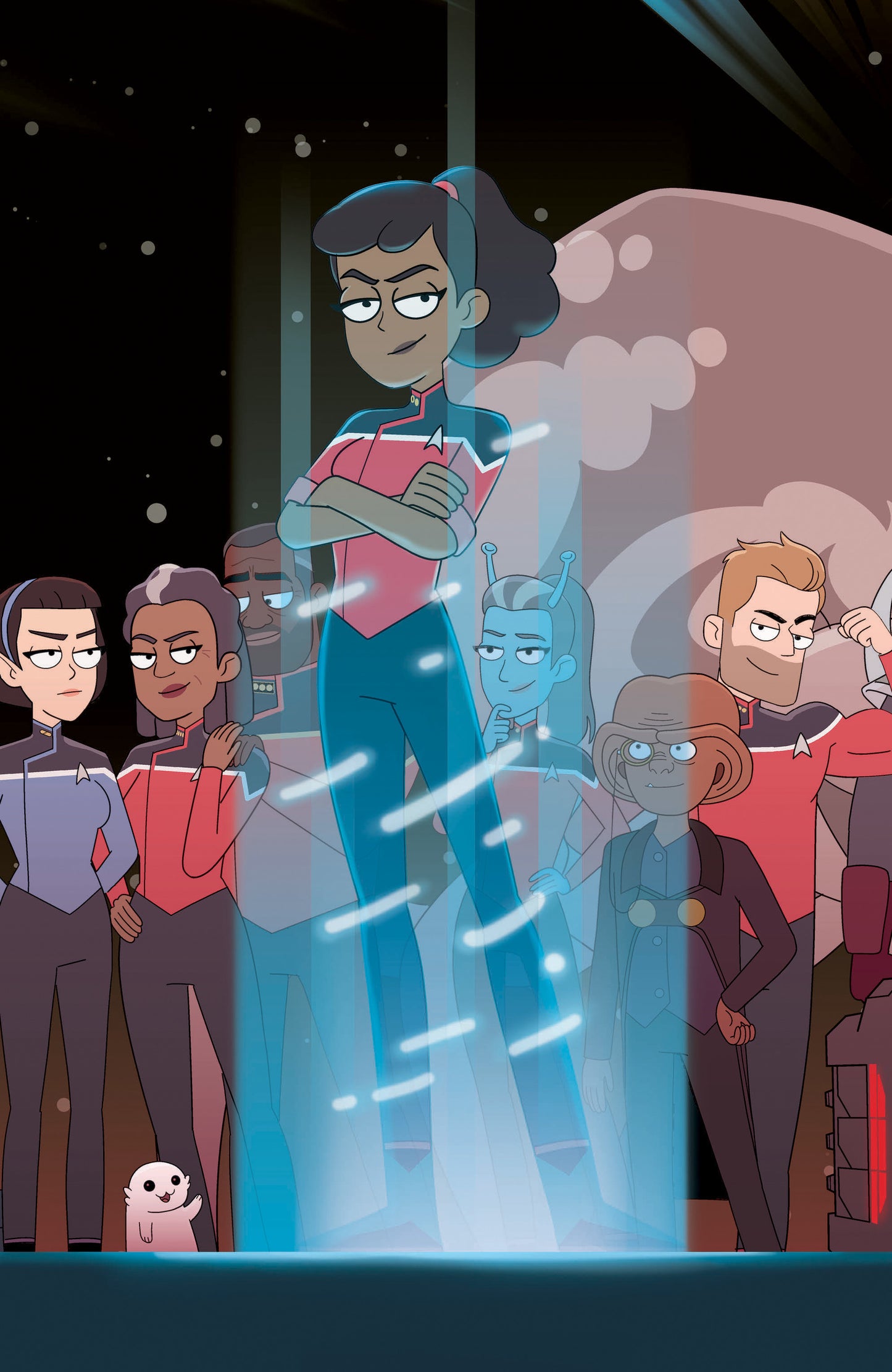 STAR TREK: LOWER DECKS #13 VARIANT B (FENOGLIO CONNECTING VARIANT)