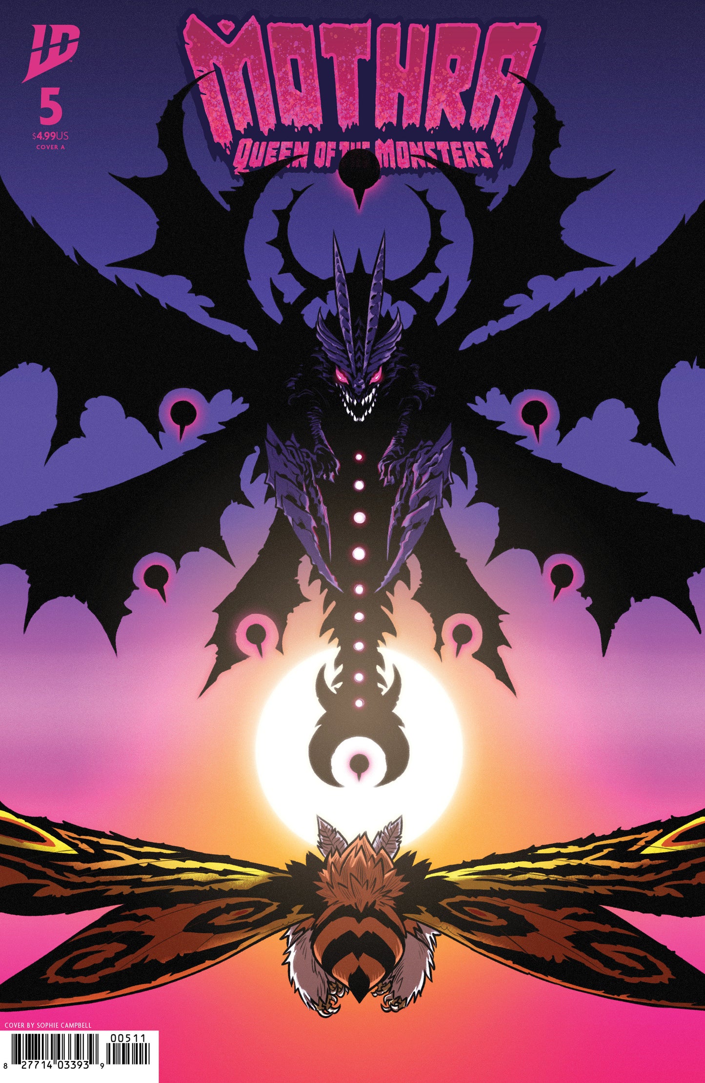 MOTHRA: QUEEN OF THE MONSTERS #5 COVER A (CAMPBELL)