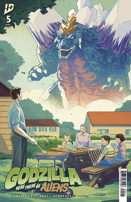GODZILLA: HERE THERE BE ALIENS #5 VARIANT B (HERNANDEZ)