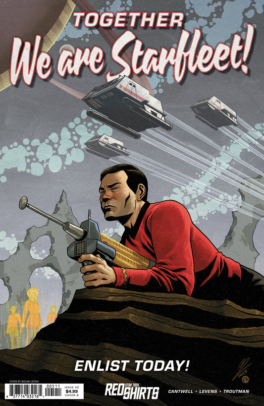 STAR TREK: RED SHIRTS #2 VARIANT B (LEVENS FEDERATION RECRUITMENT)