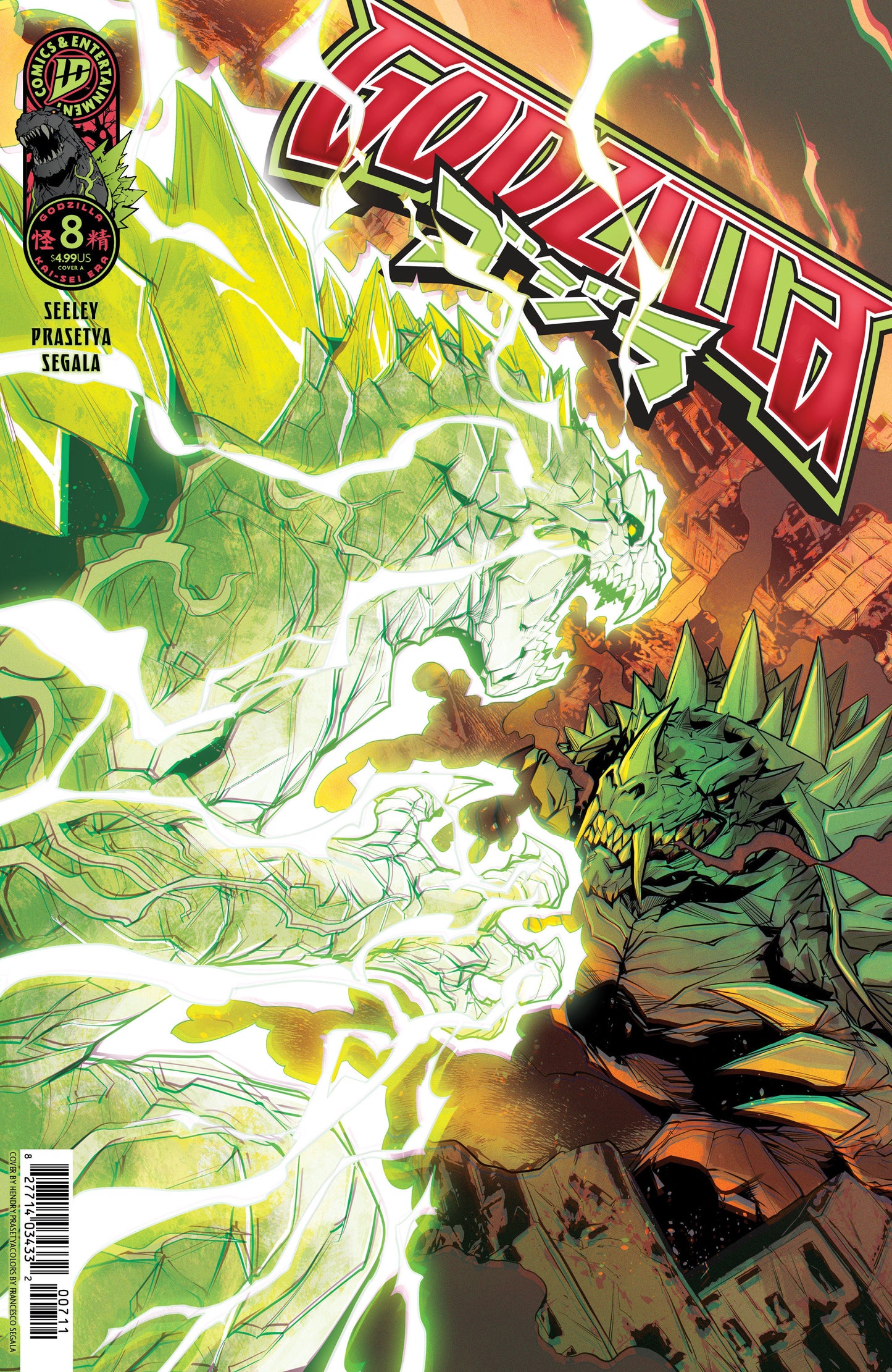 GODZILLA [KAI-SEI ERA] #8 COVER A (PRASETYA)