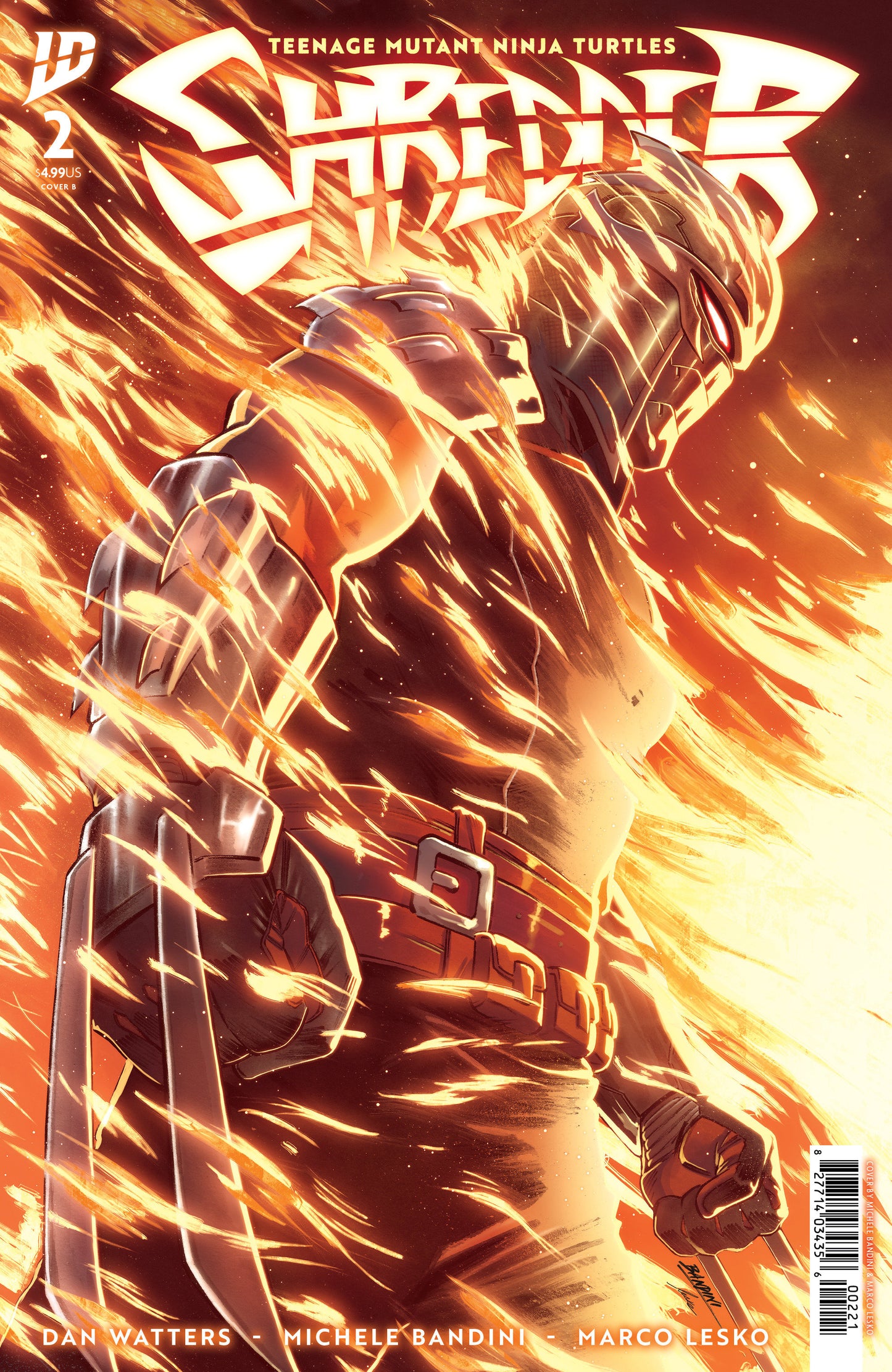 TEENAGE MUTANT NINJA TURTLES: SHREDDER #2 VARIANT B (BANDINI)